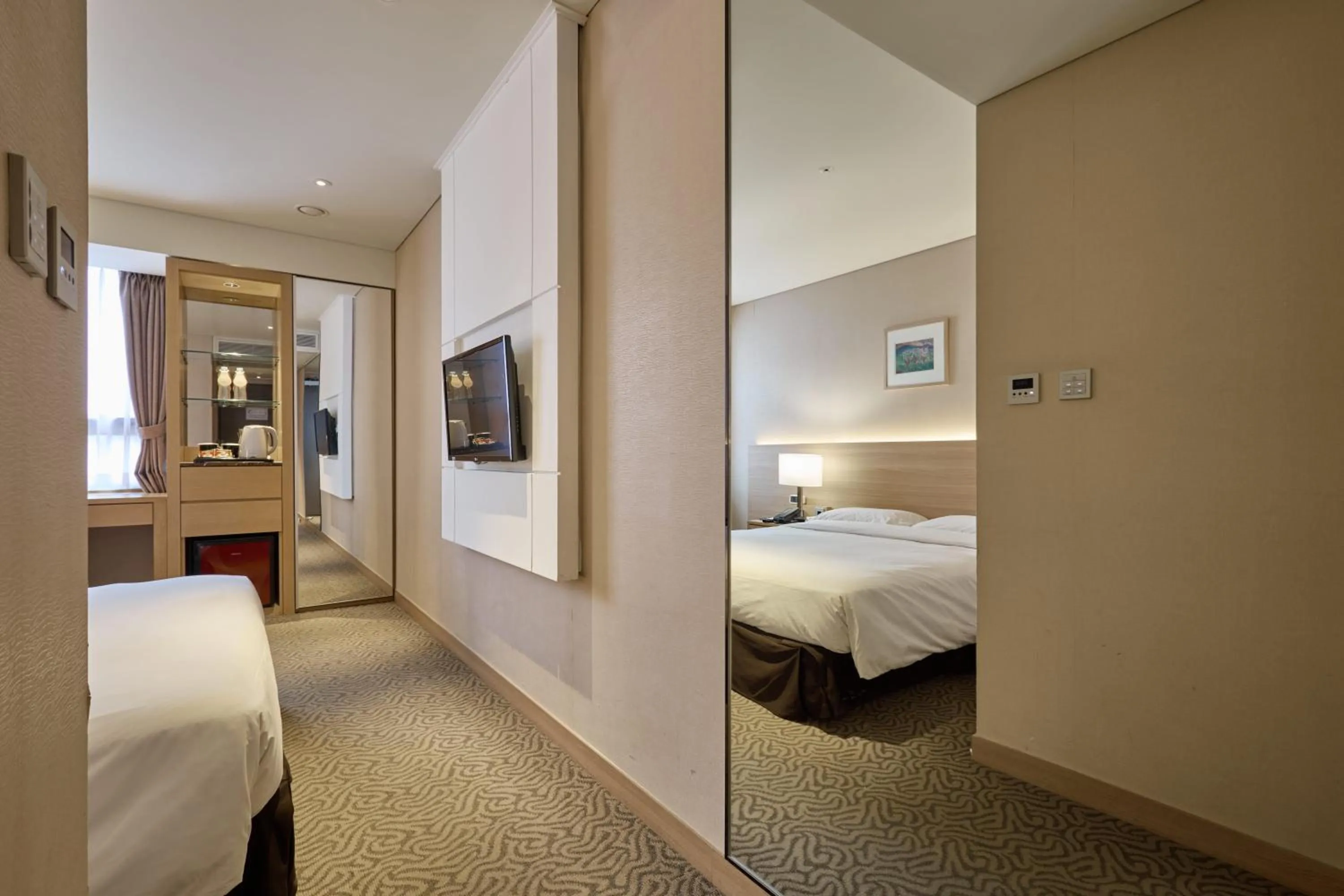 Bedroom, Bed in Summit Hotel Seoul Dongdaemun