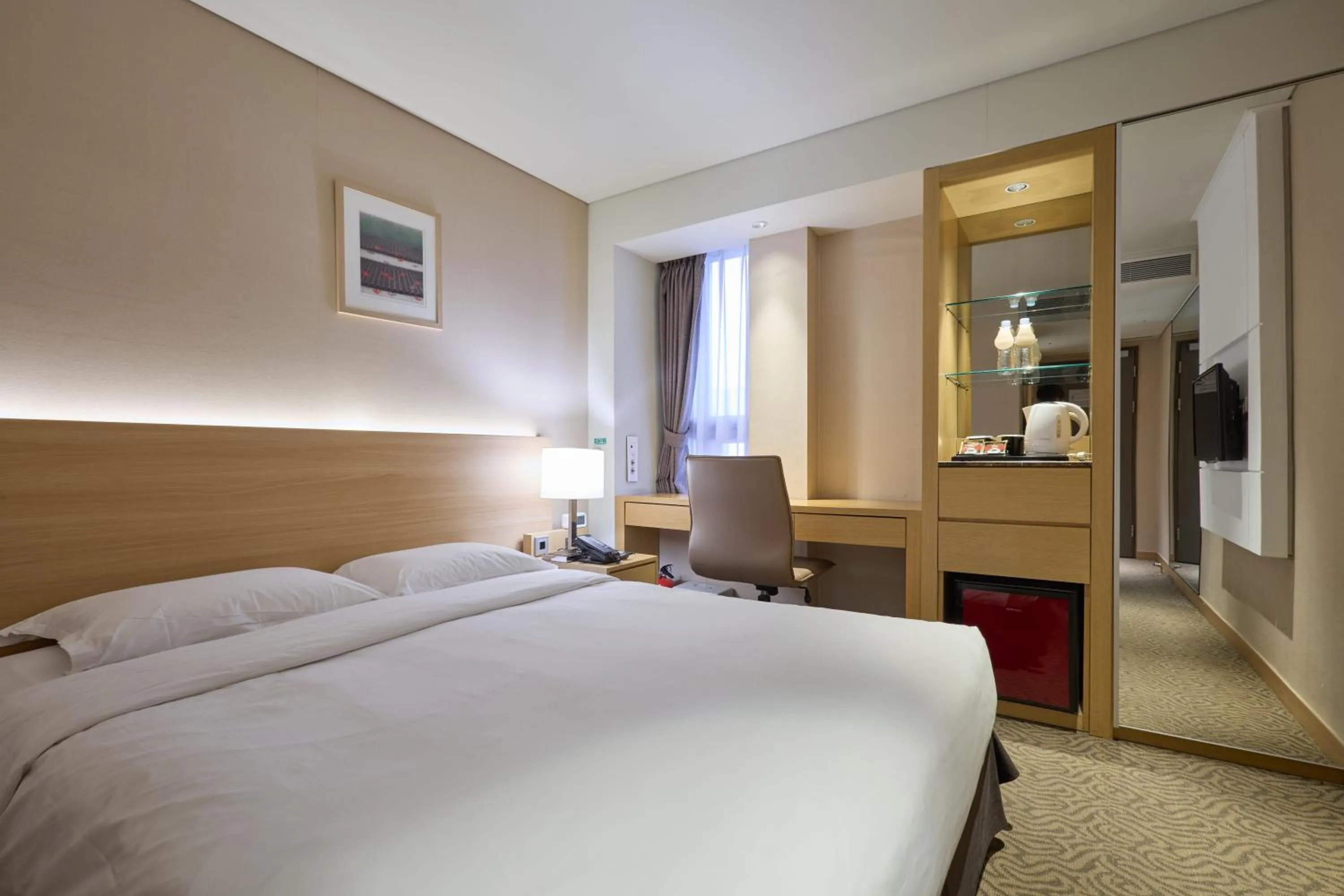 Bed in Summit Hotel Seoul Dongdaemun