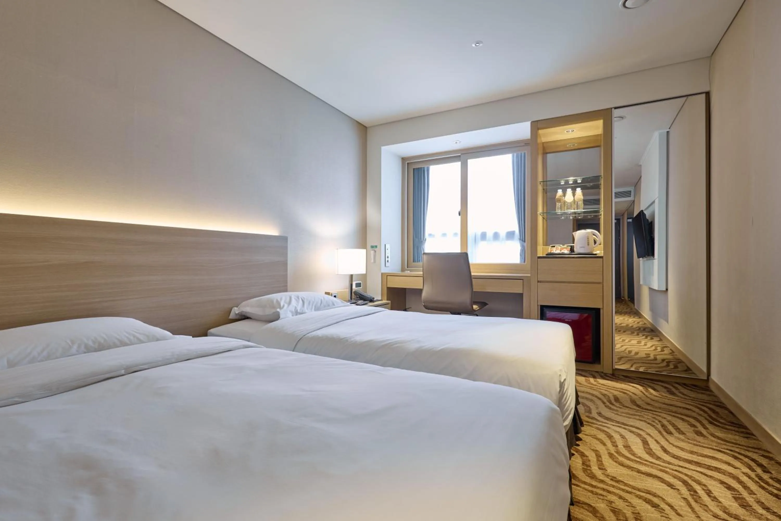 Bed in Summit Hotel Seoul Dongdaemun