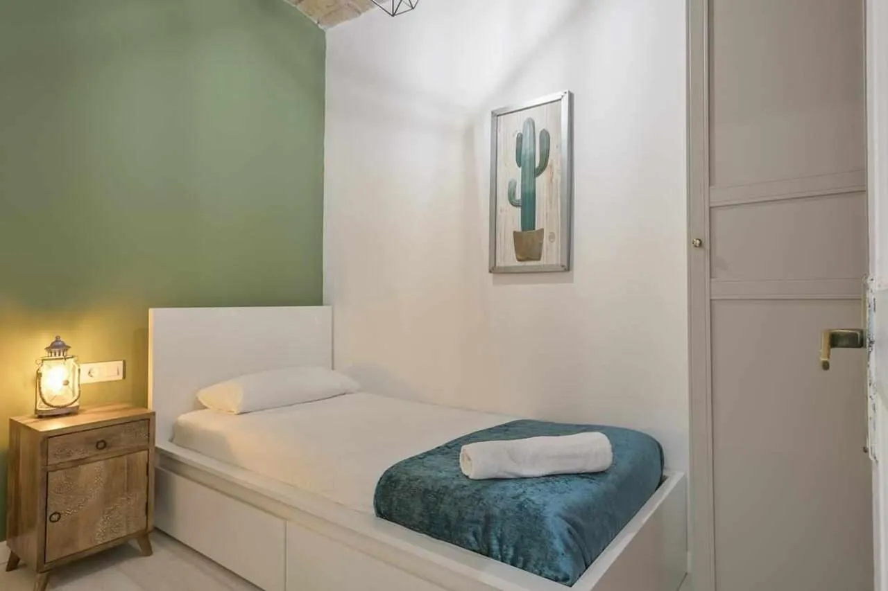 Bed in Apartamento Alejandro en BCN