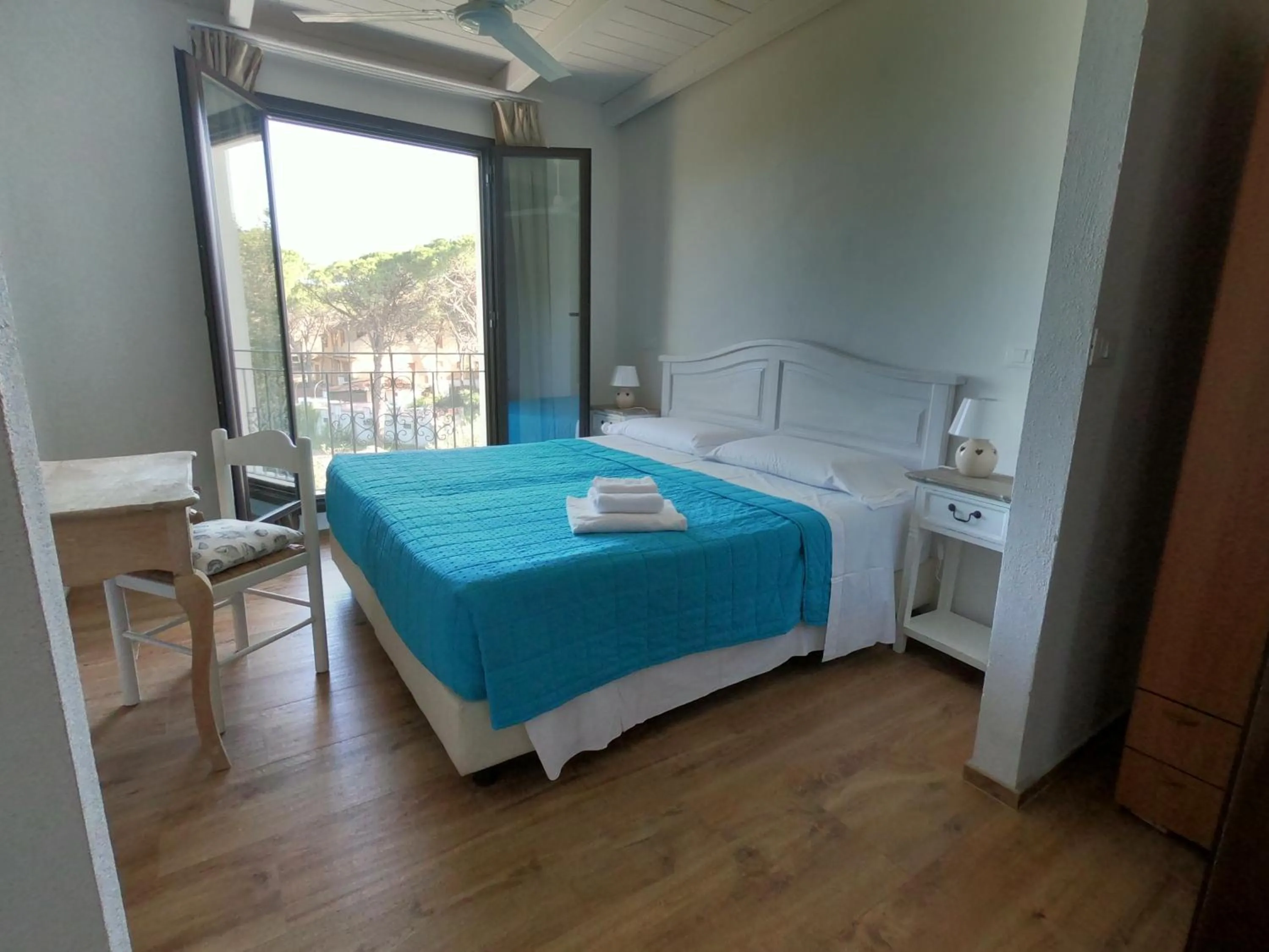 Bed in Villa La Conchiglia Rooms