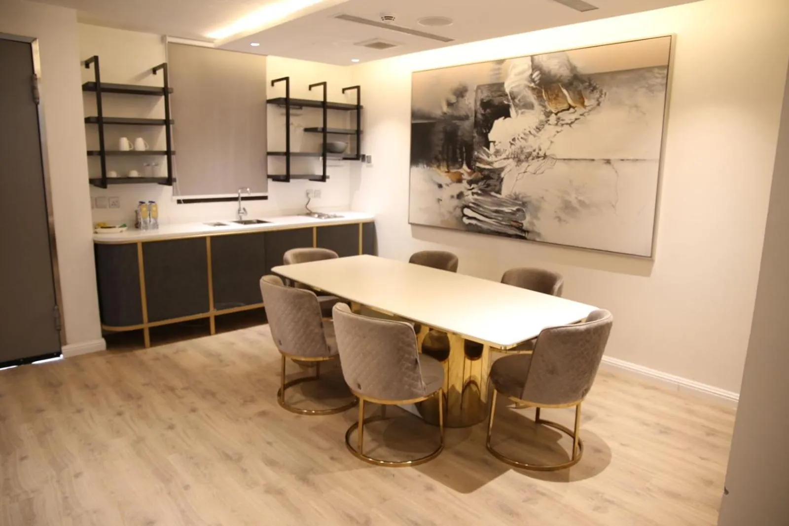 Seating area in Vittori Palace Hotel and Residences