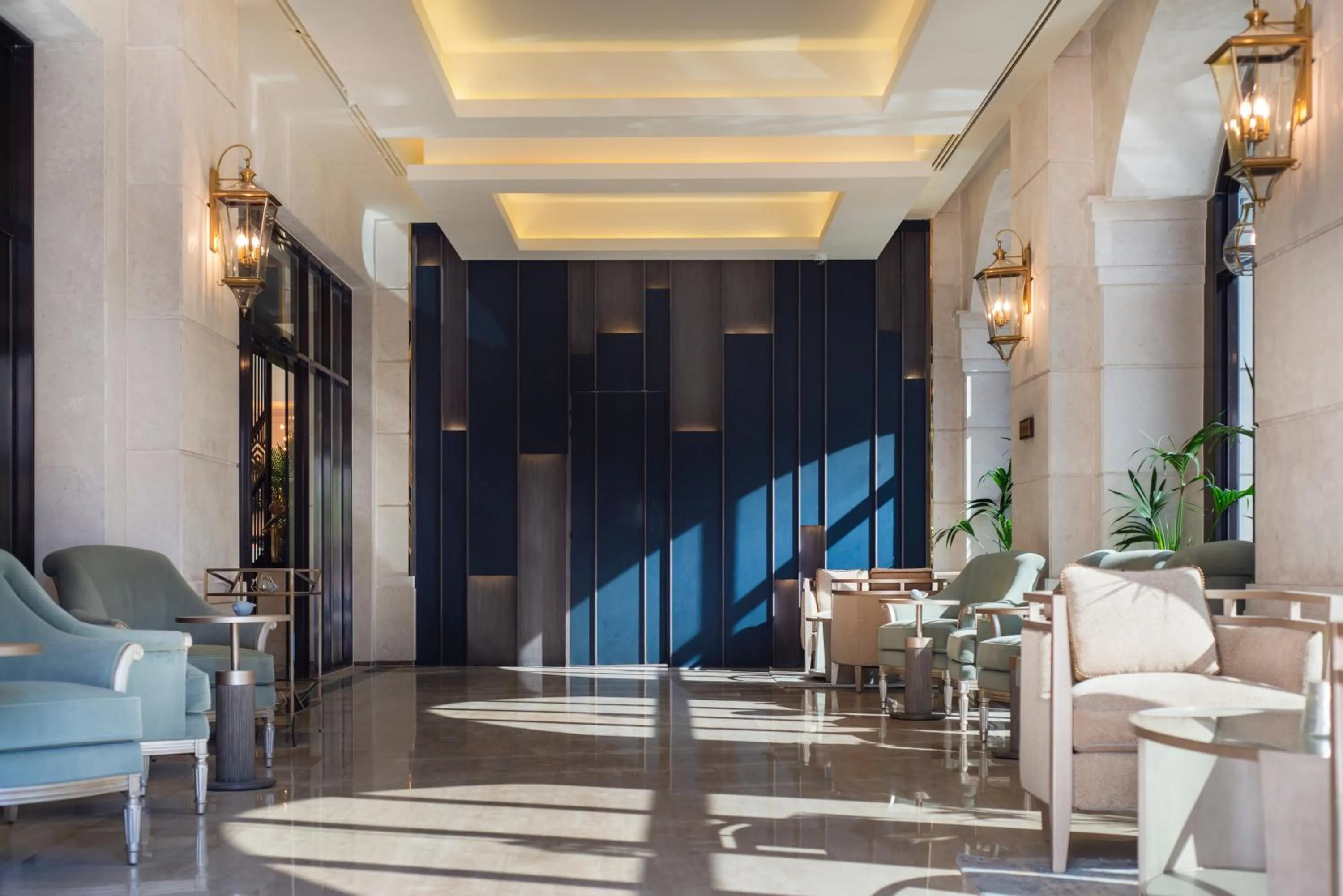 Seating area in Vittori Palace Hotel and Residences