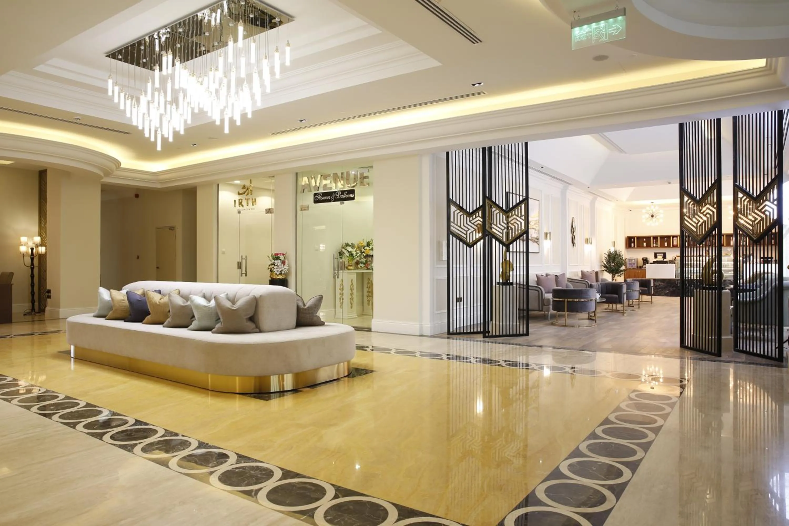 Lobby or reception in Vittori Palace Hotel and Residences