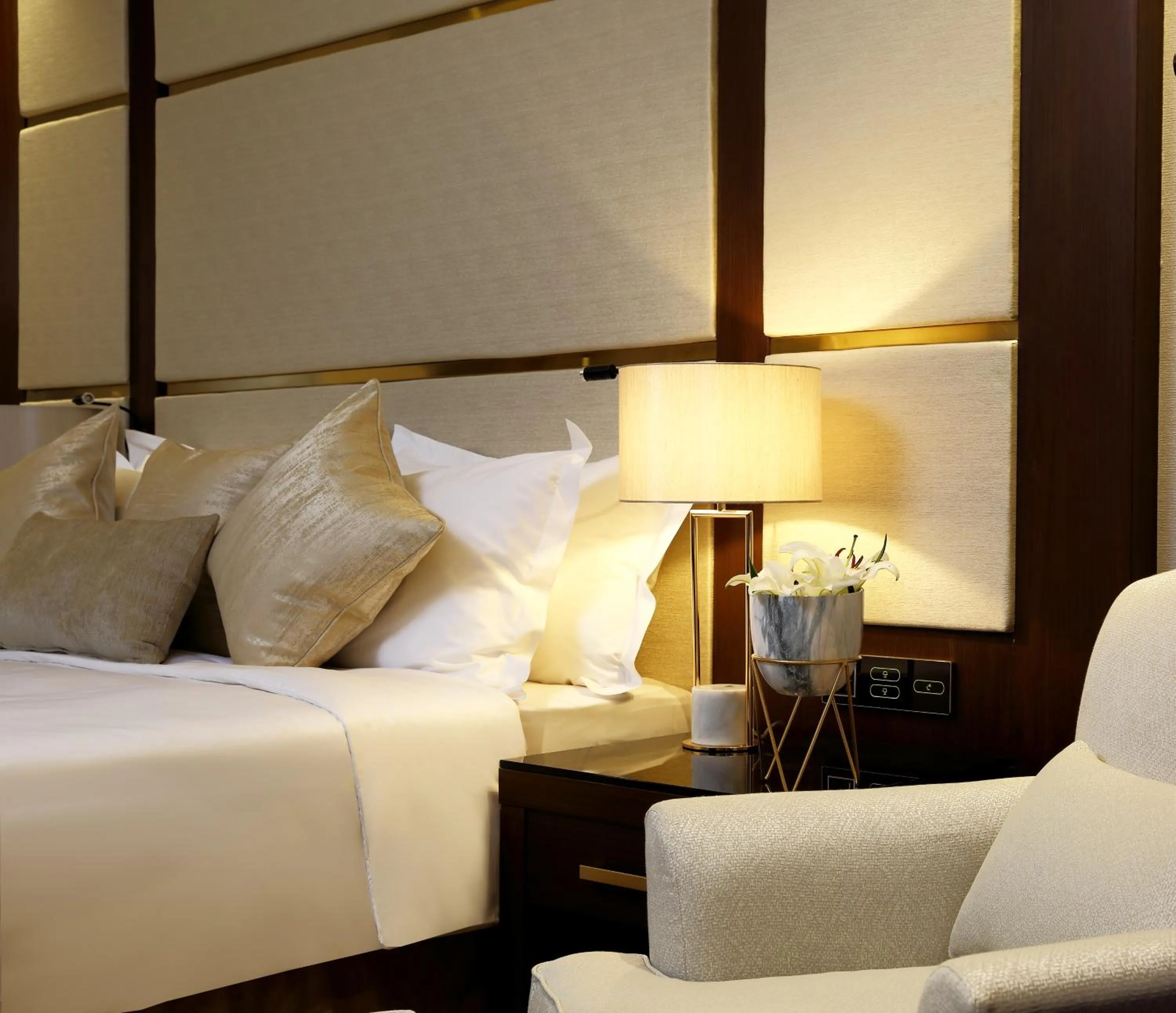 Bedroom, Bed in Vittori Palace Hotel and Residences