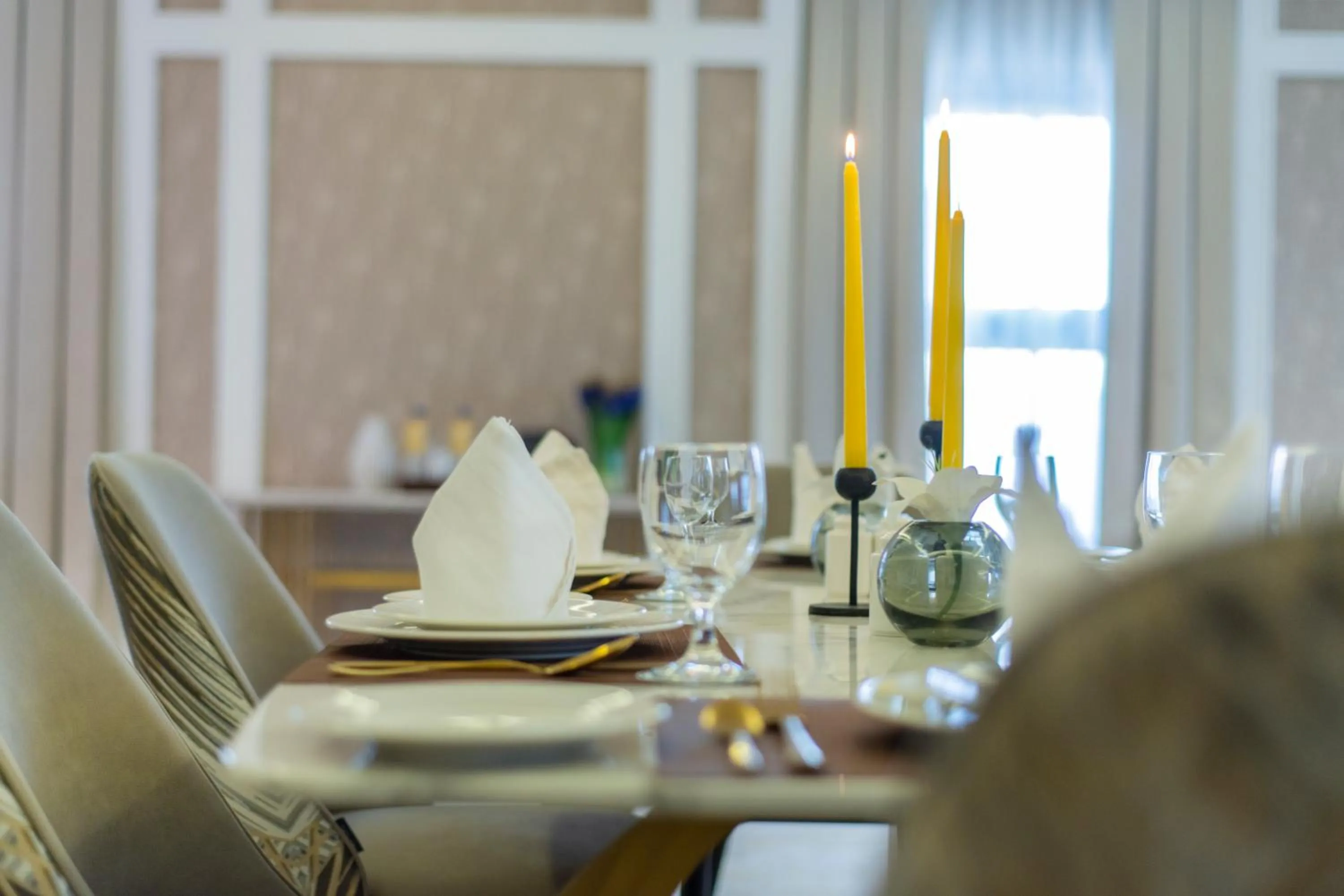 Dining area in Vittori Palace Hotel and Residences