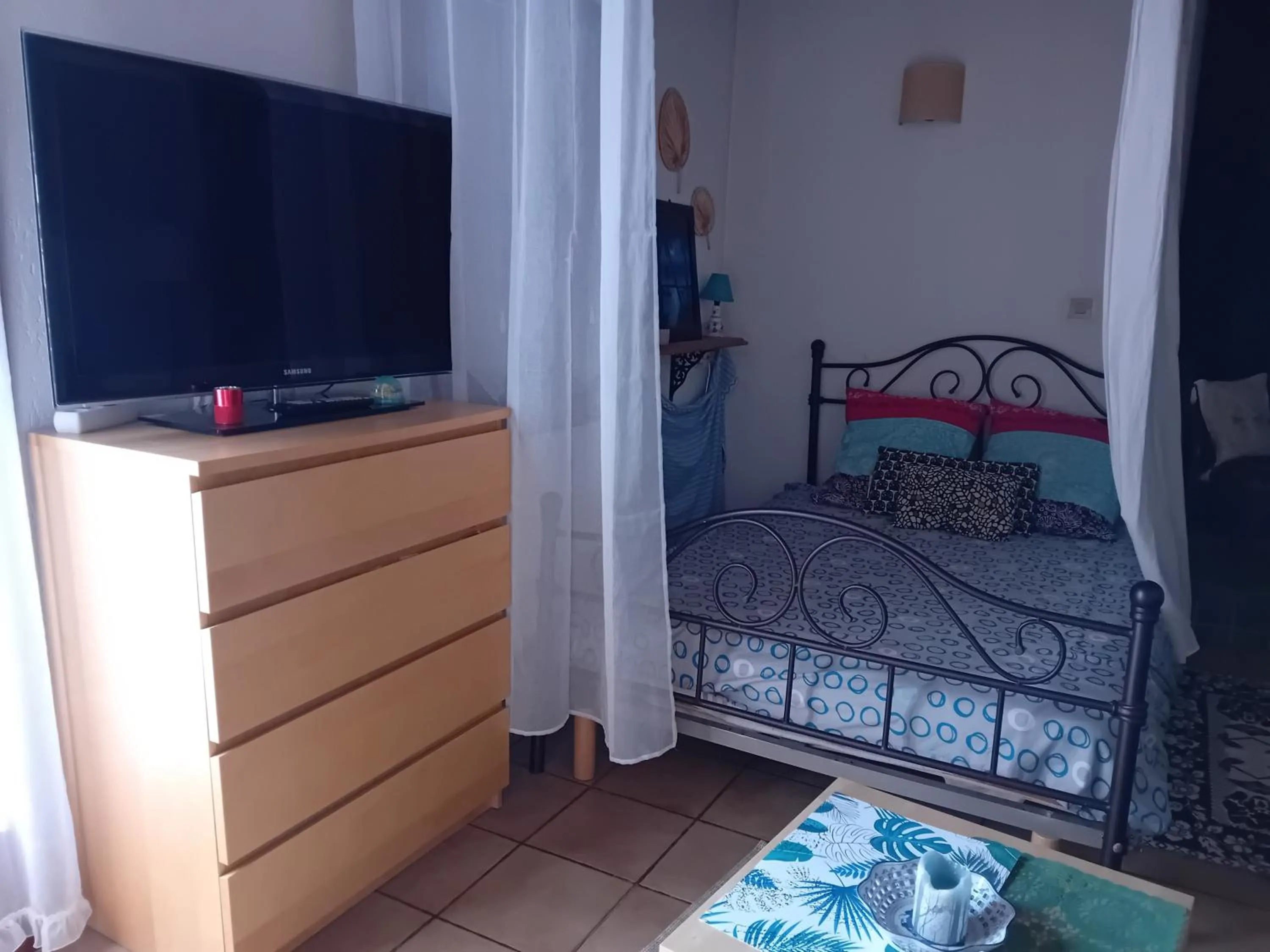 Bed in Chambre spacieuse dans joli village alsacien