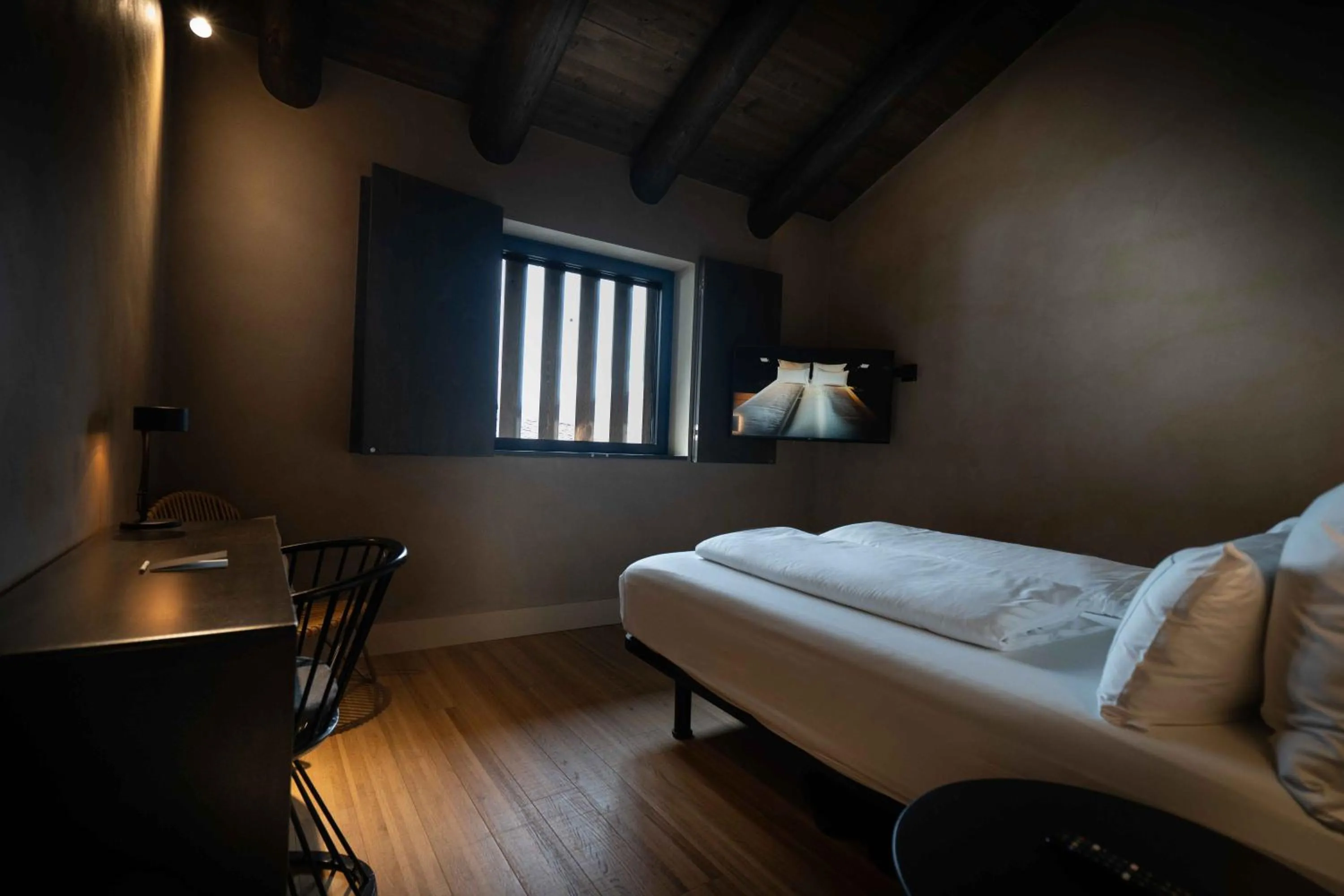 Bed in Les Pardines 1819 Mountain suites & SPA