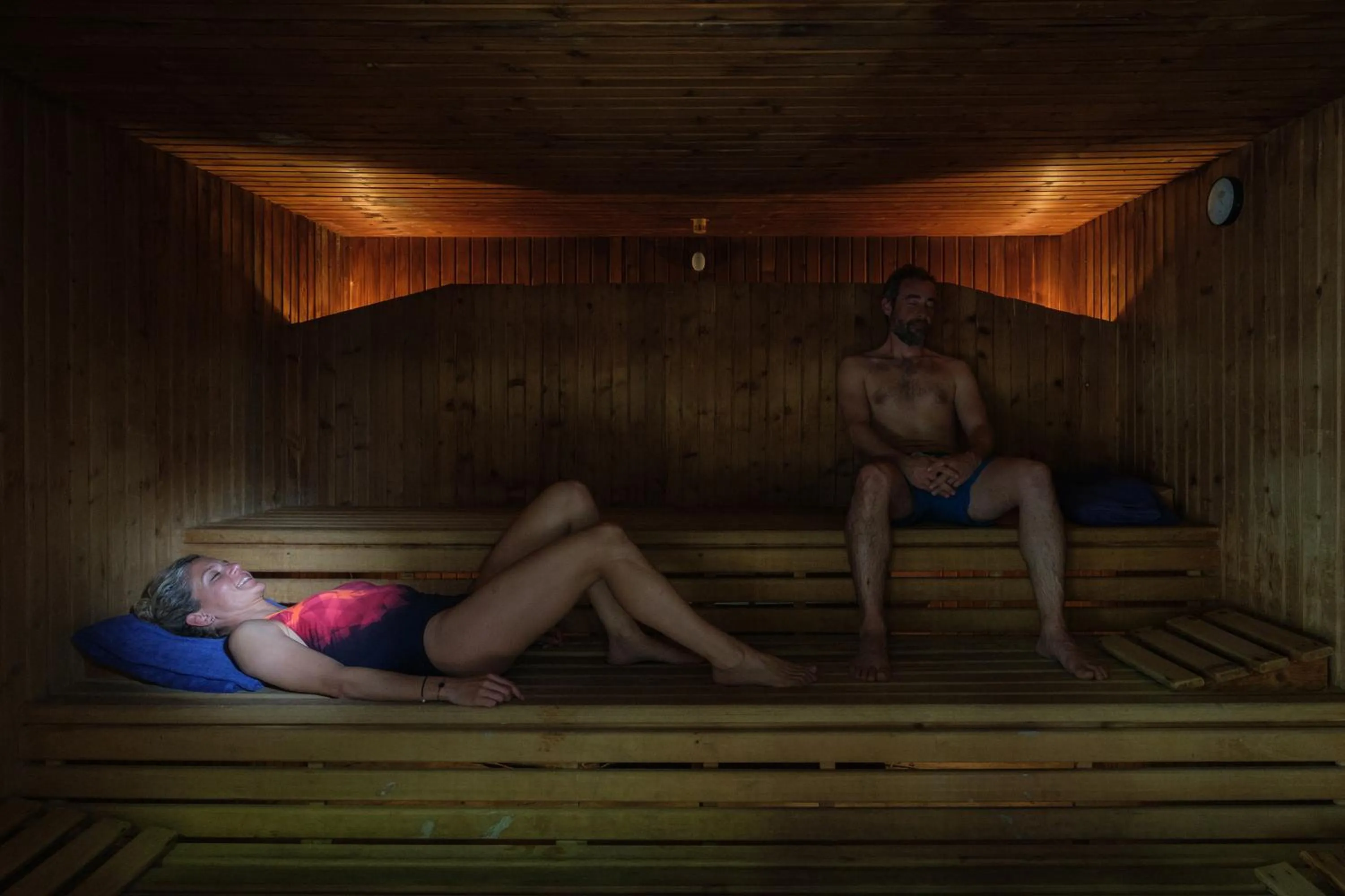 Steam room in SNÖ Aragon Hills