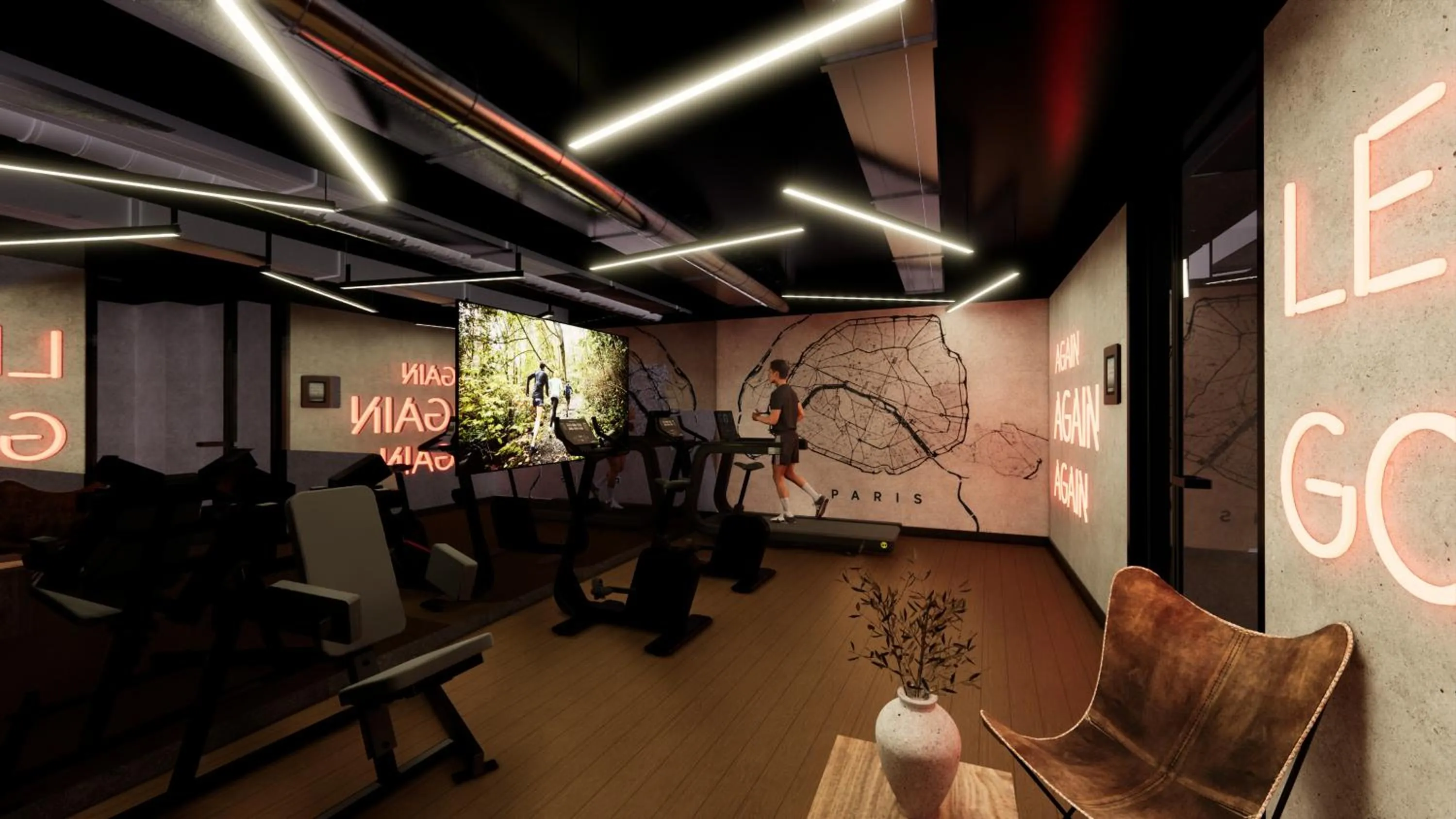 Fitness centre/facilities in Les Artistes