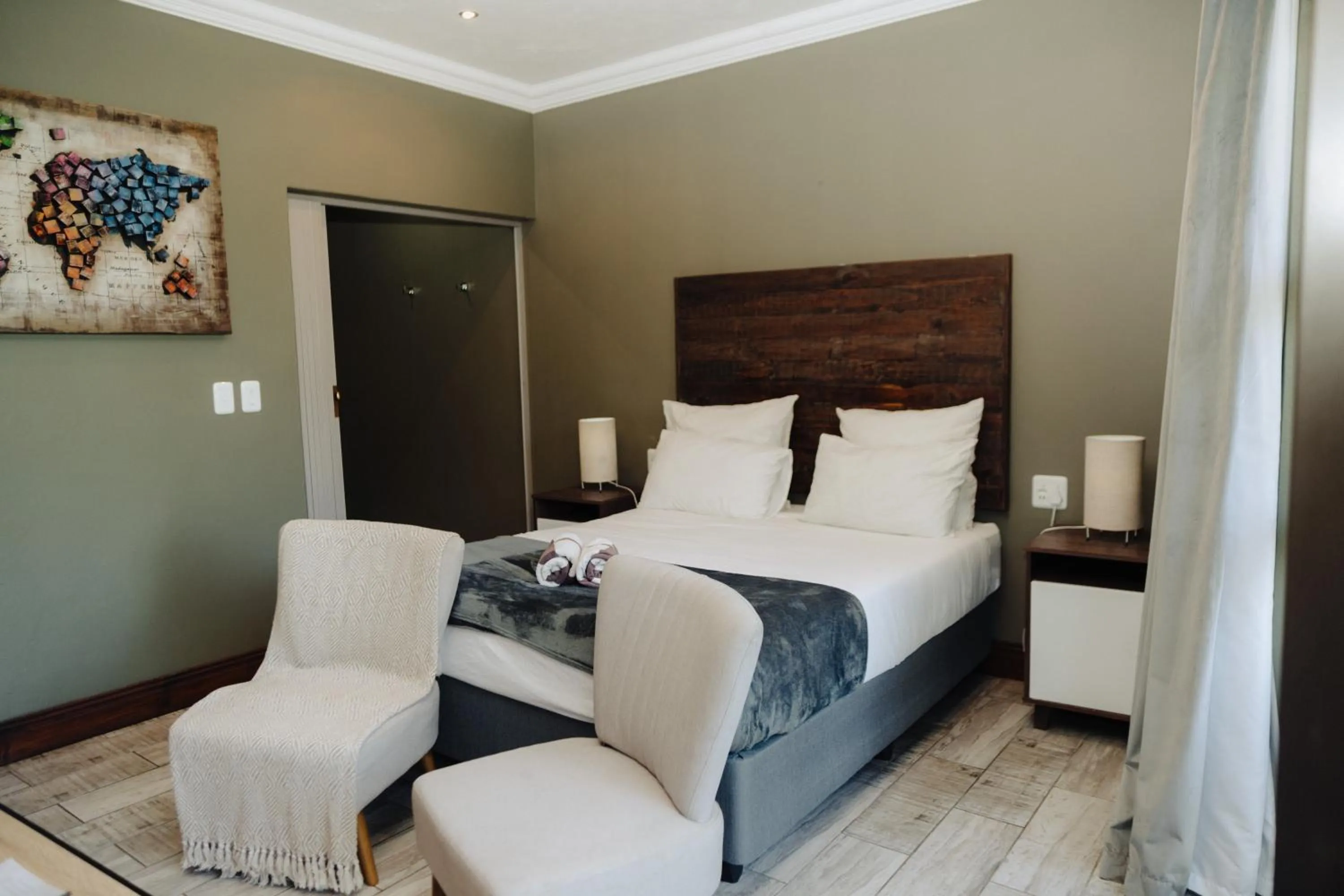 Bed in Forest Hill Wilderness