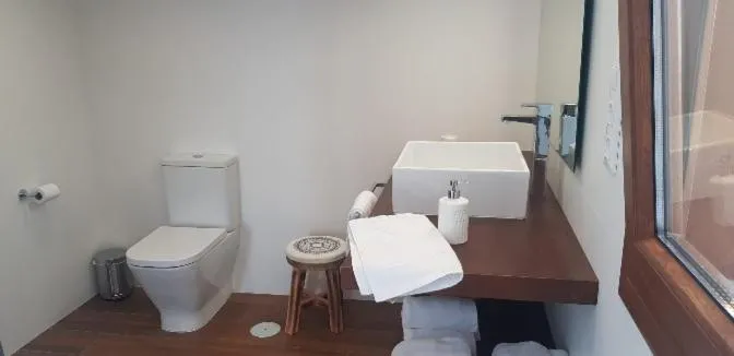 Bathroom in Mirador Ría de Aldán Apartamentos