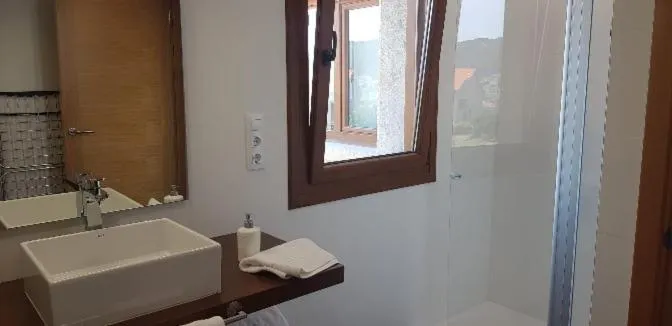 Bathroom in Mirador Ría de Aldán Apartamentos