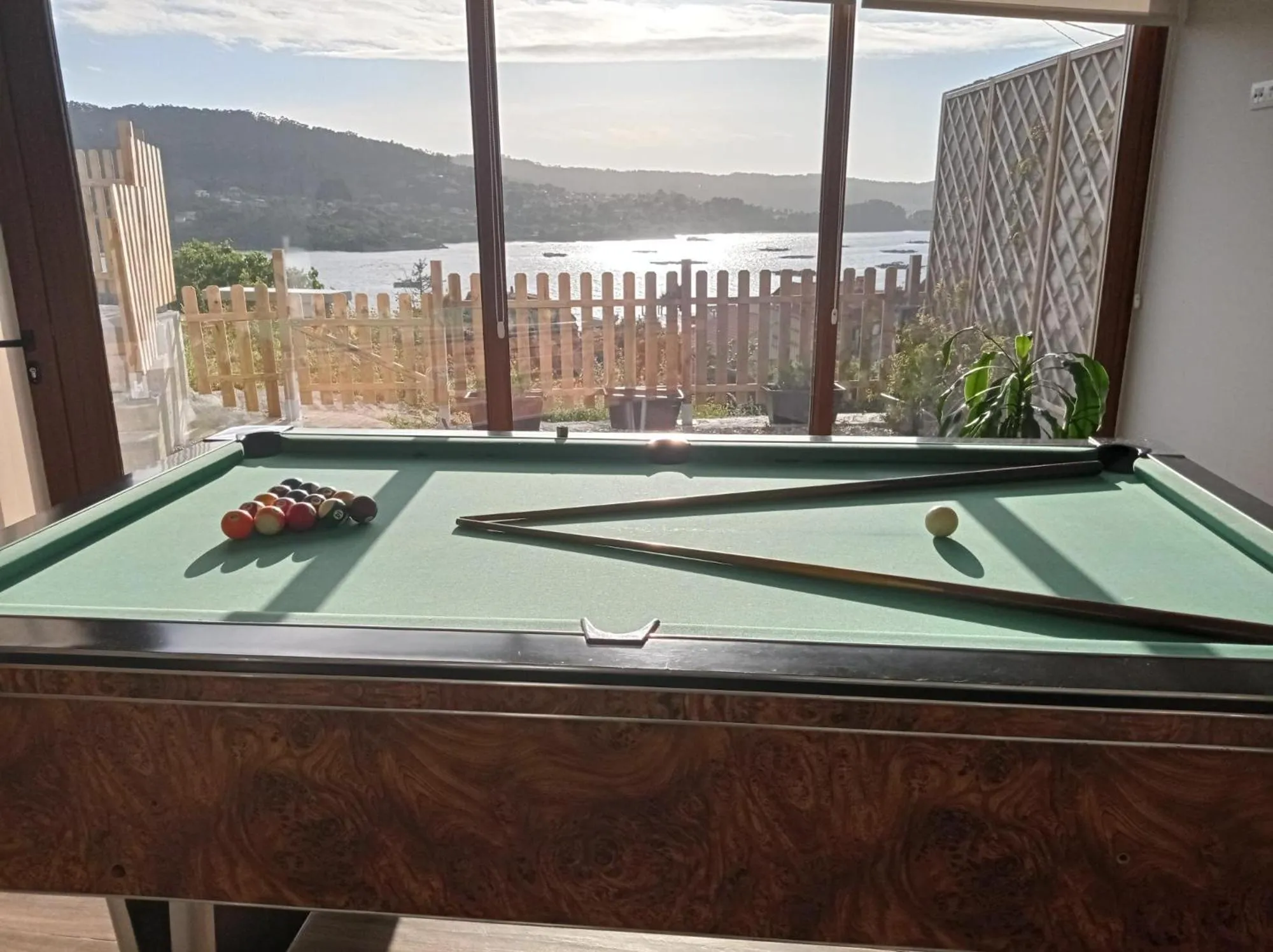 Billiard in Mirador Ría de Aldán Apartamentos