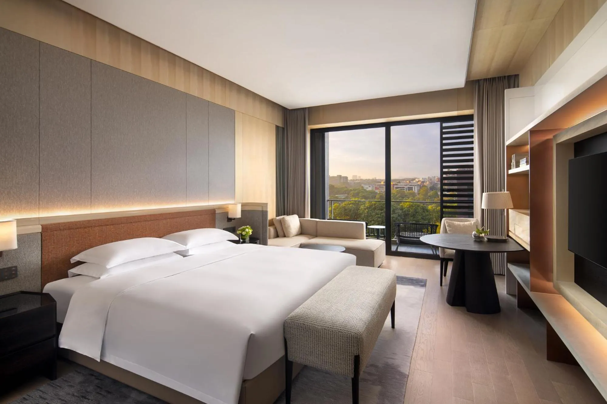 Bed in Hyatt Regency Dongguan