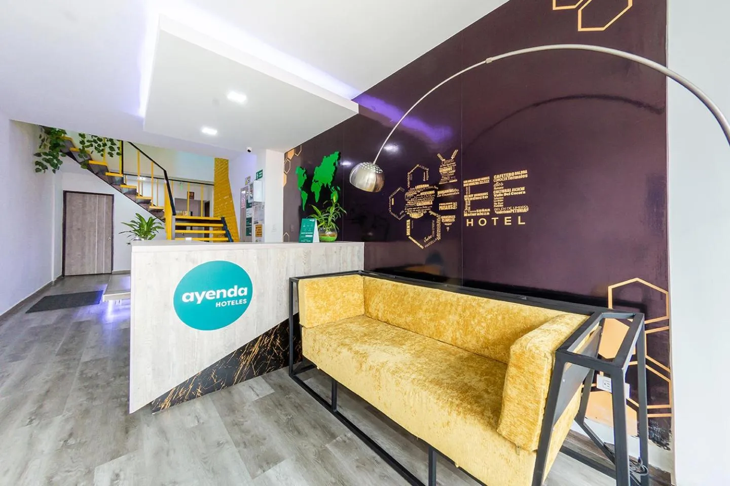 Lobby or reception in Ayenda Bee Hotel
