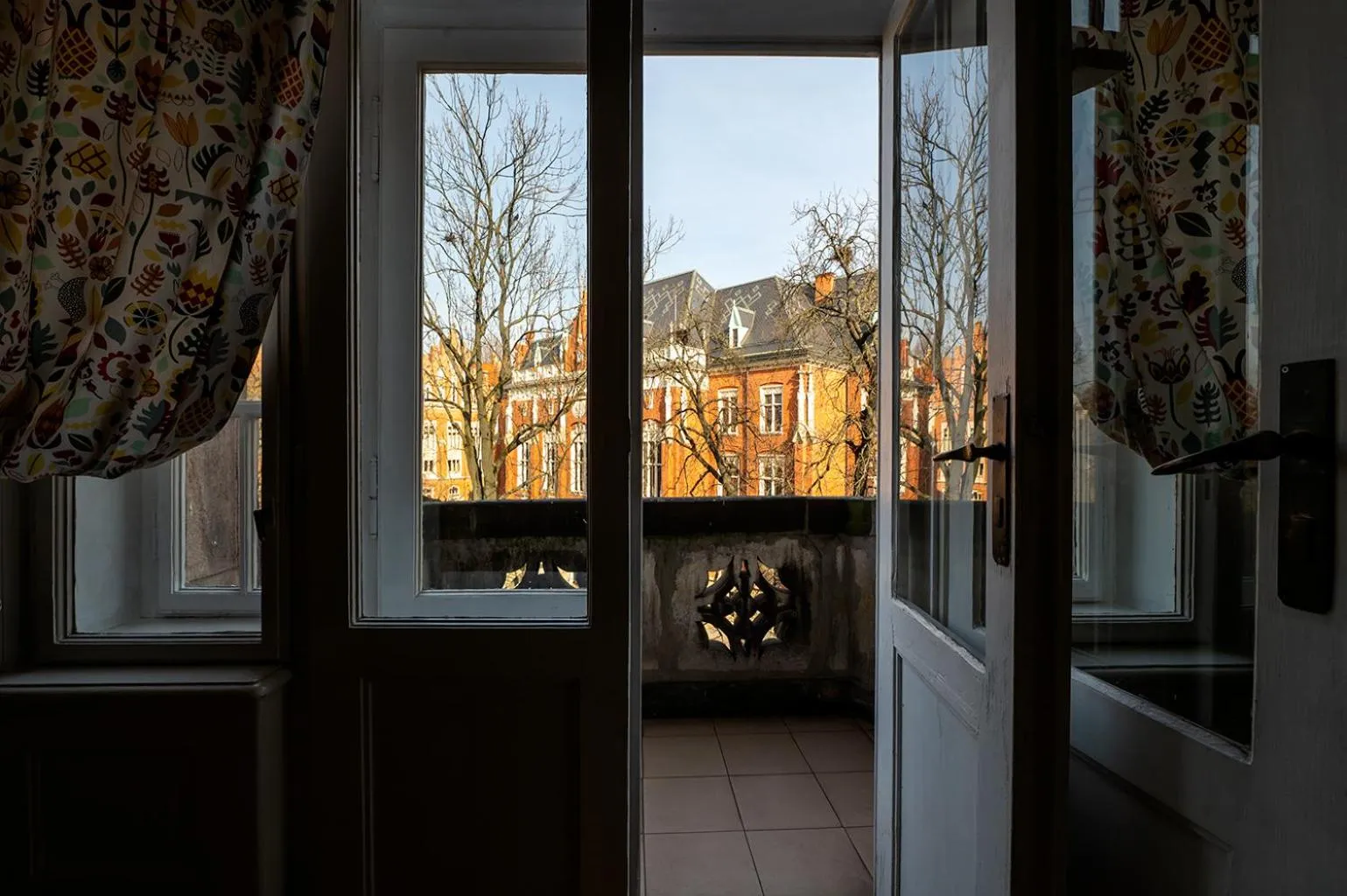 City view in Trzy Kafki Private Rooms