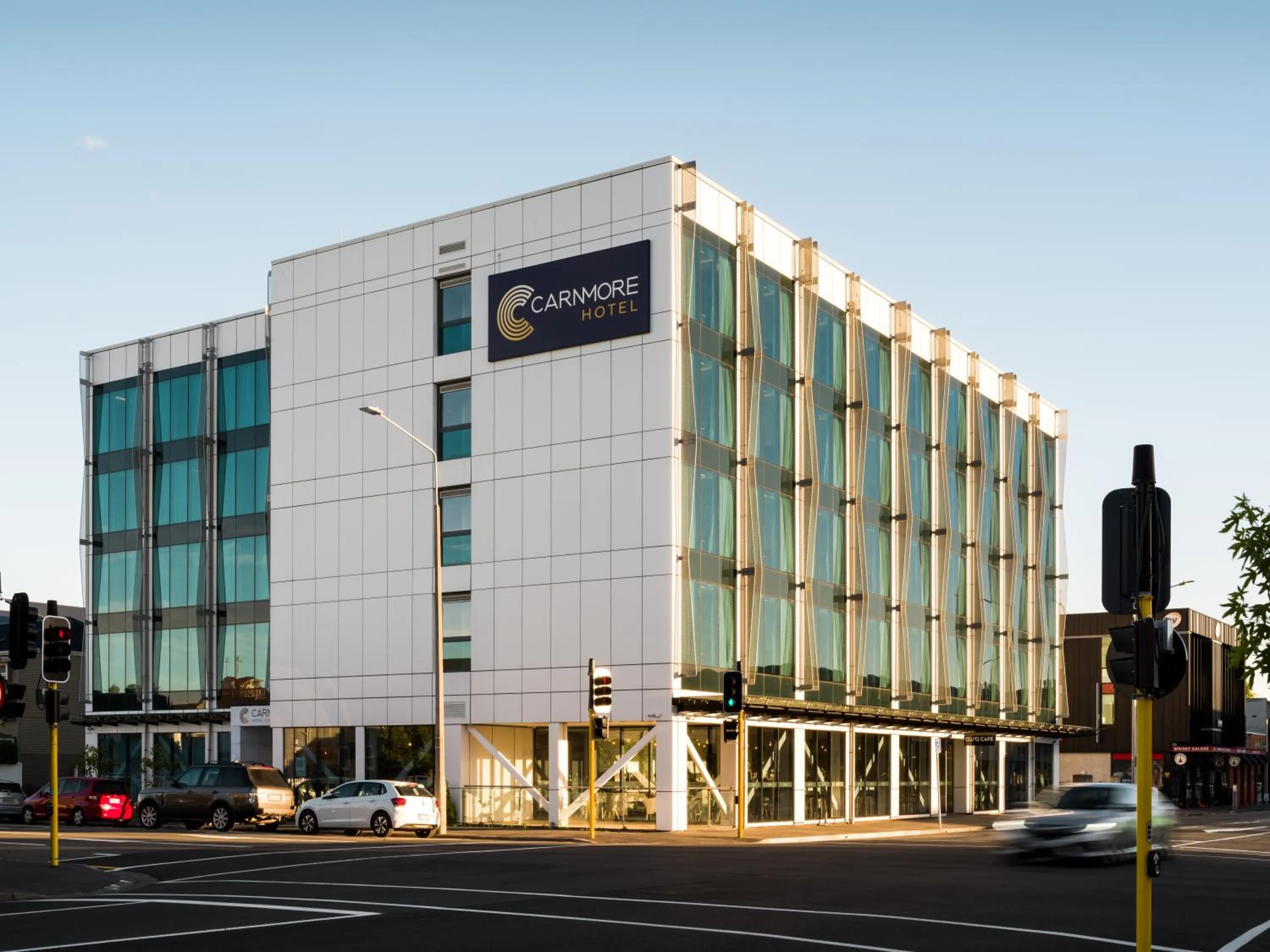 Property building in Carnmore Hotel Christchurch