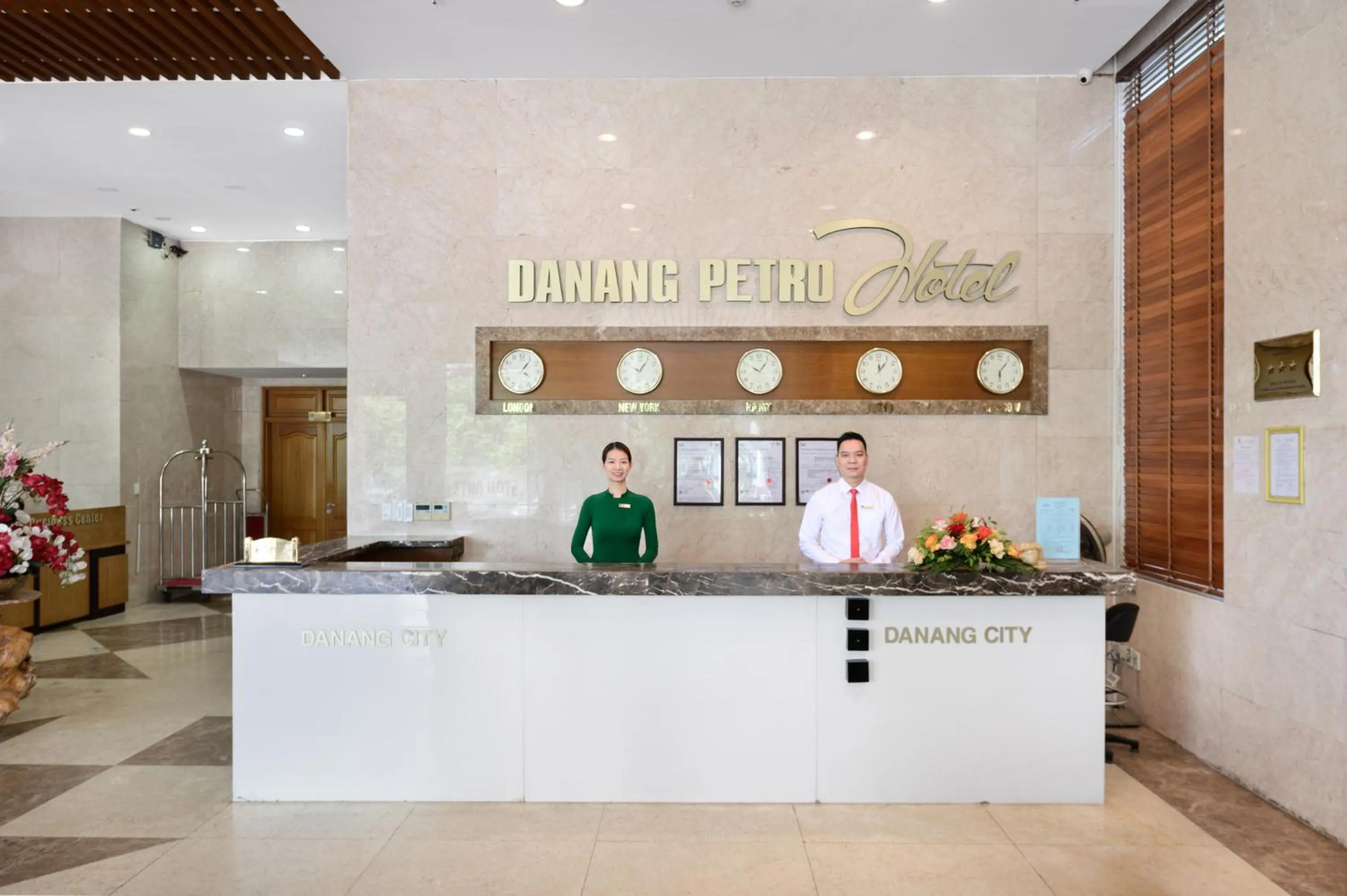 Lobby or reception in Danang Petro Hotel