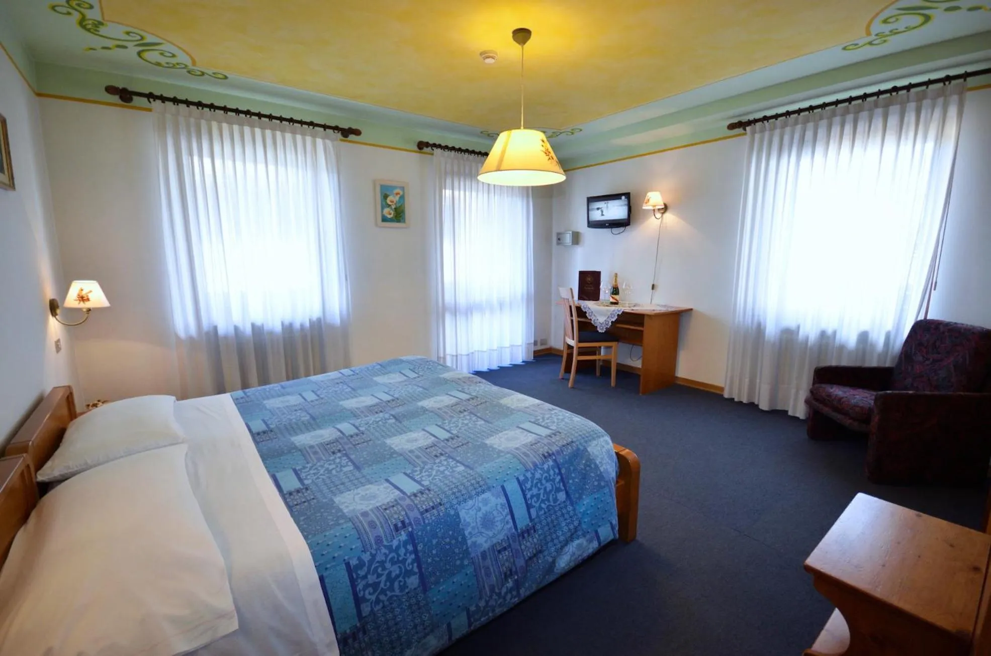 Bedroom, Bed in Hotel Centrale