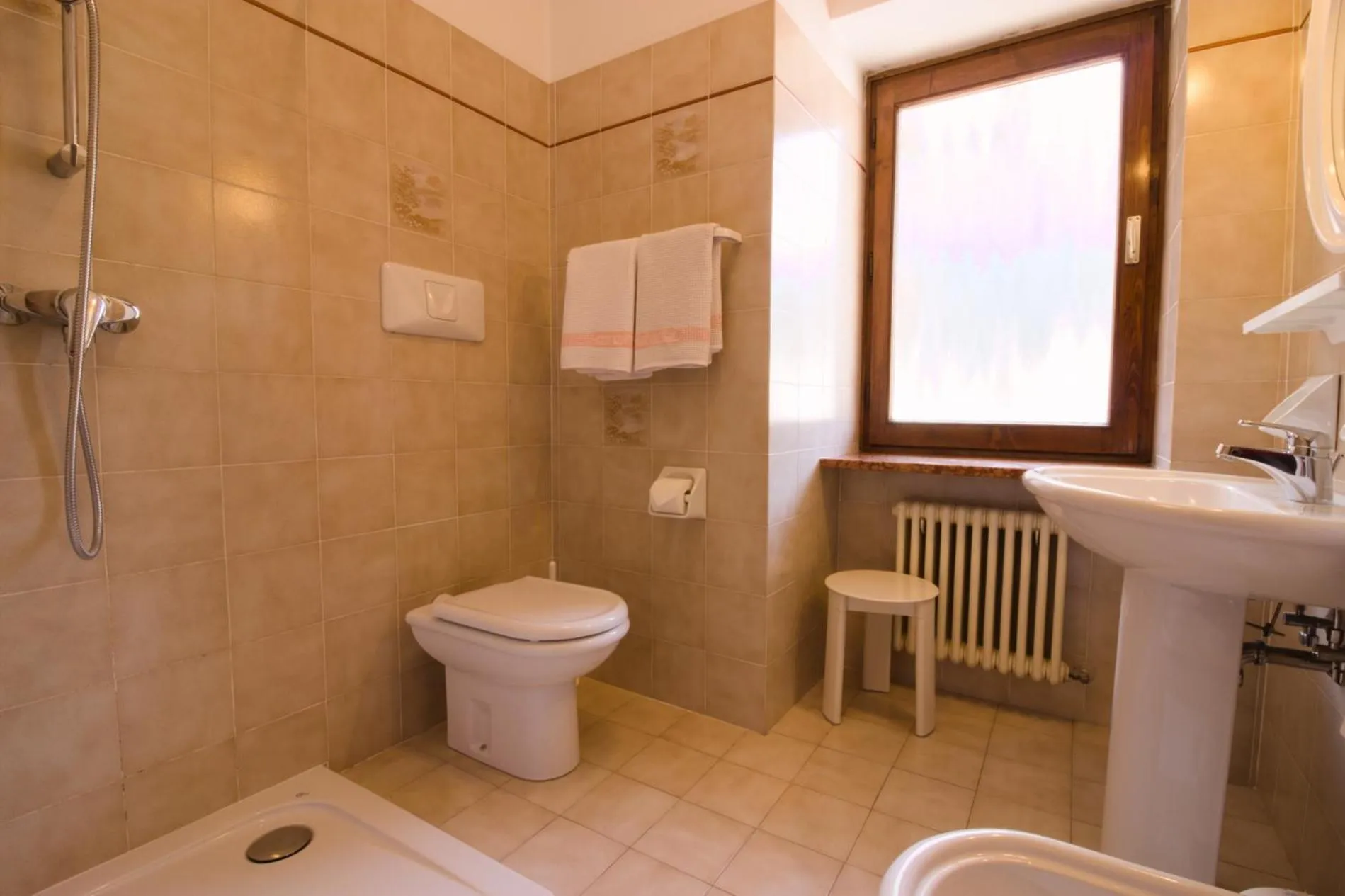 Bathroom in Hotel Centrale