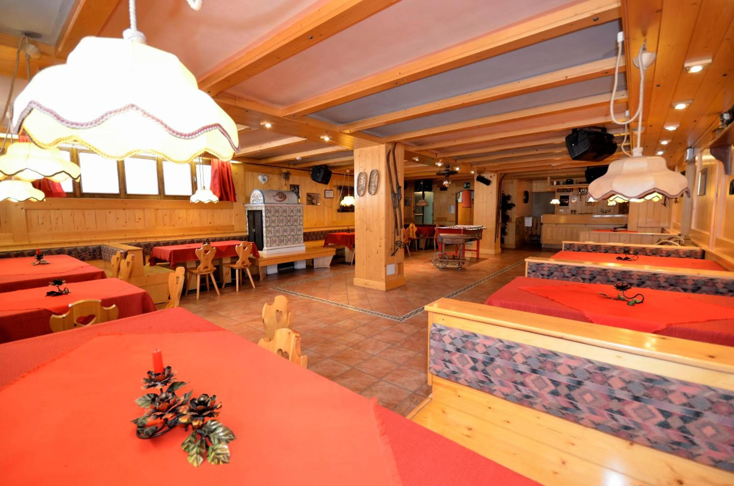 Communal lounge/ TV room in Hotel Centrale