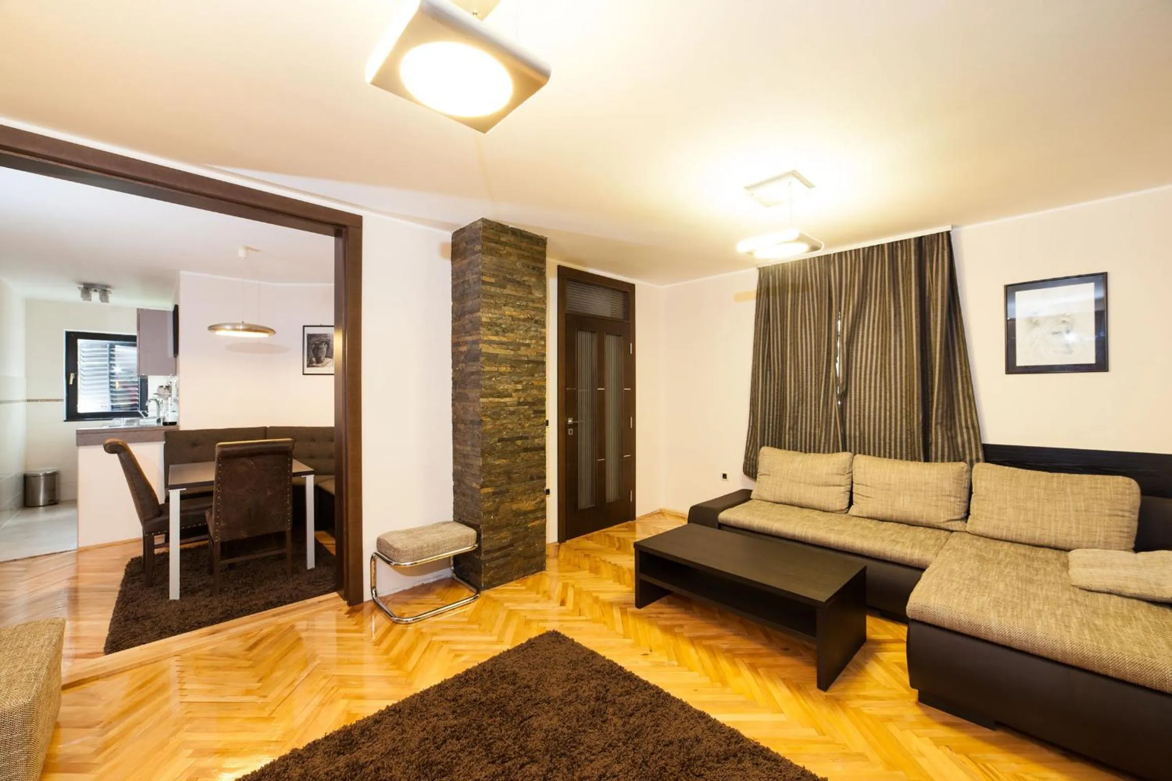 Living room in Apartments Neivado