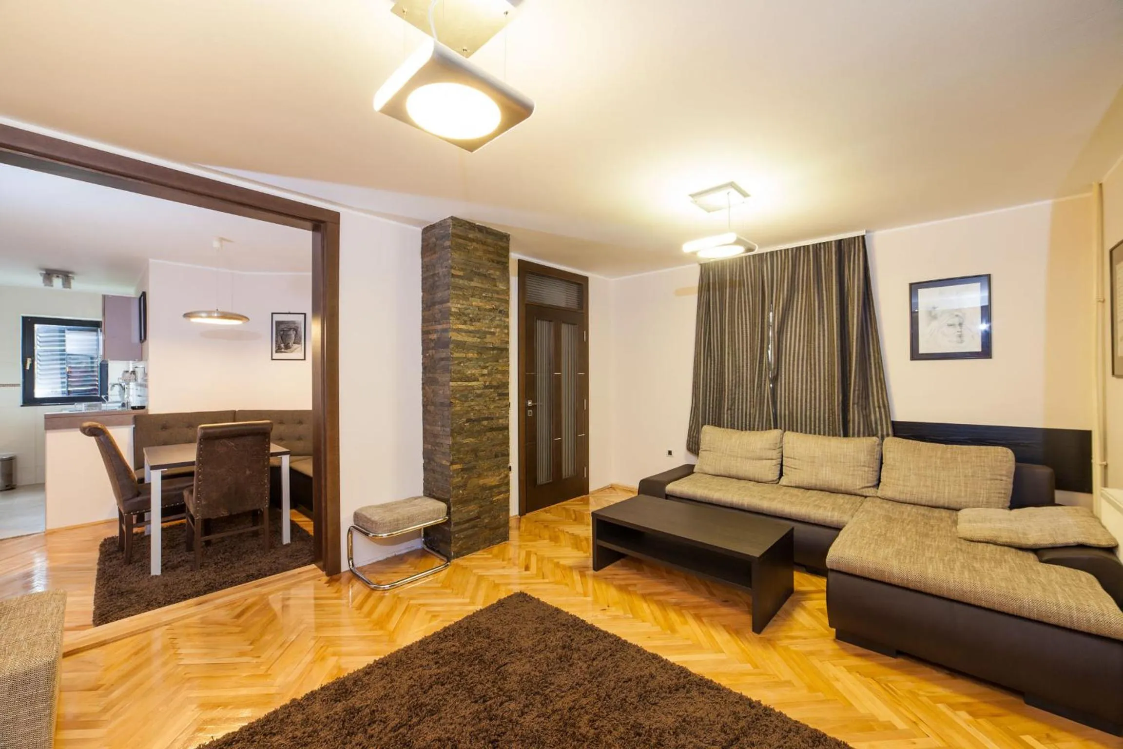 Living room in Apartments Neivado