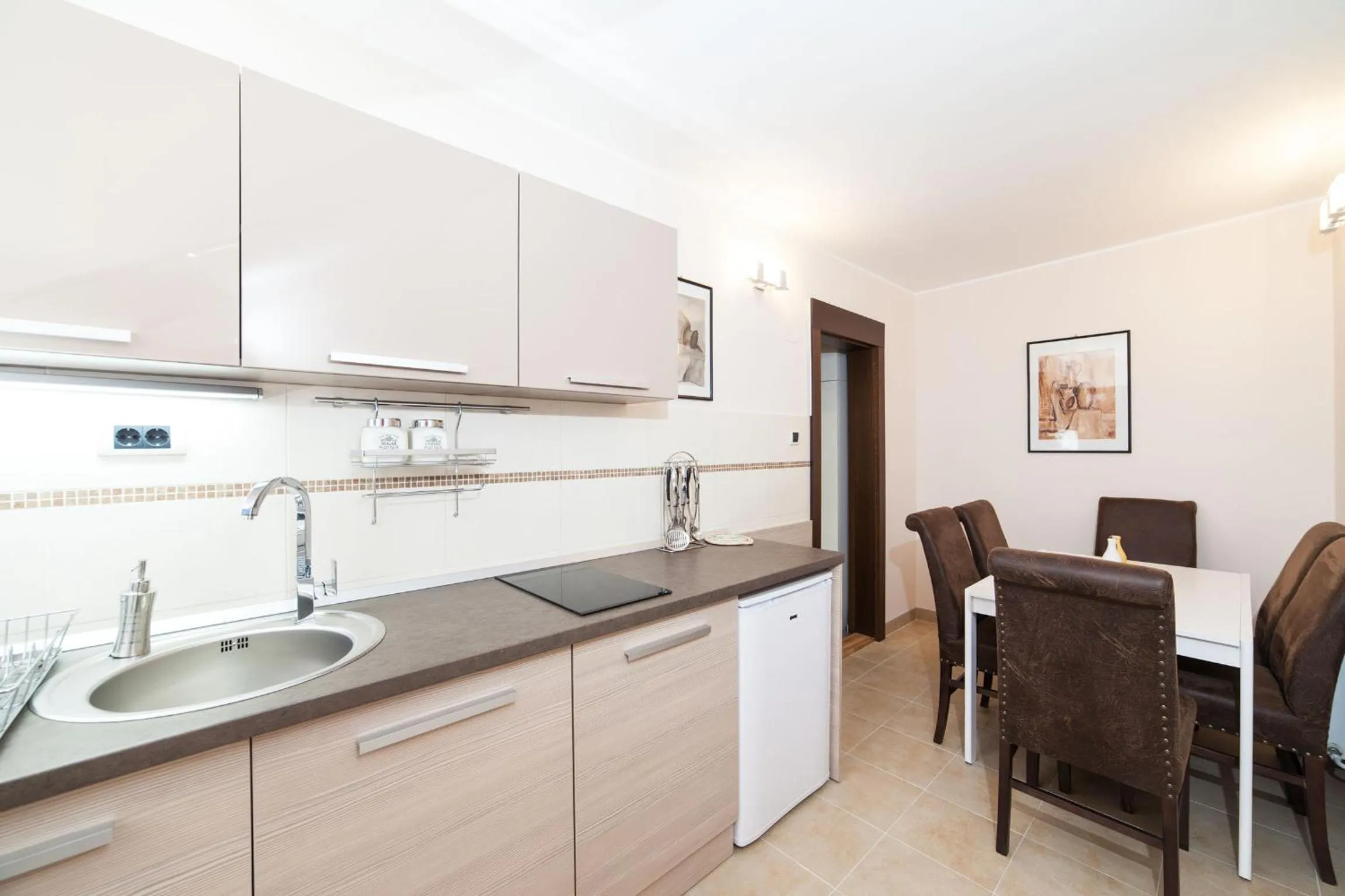 Kitchen or kitchenette in Apartments Neivado
