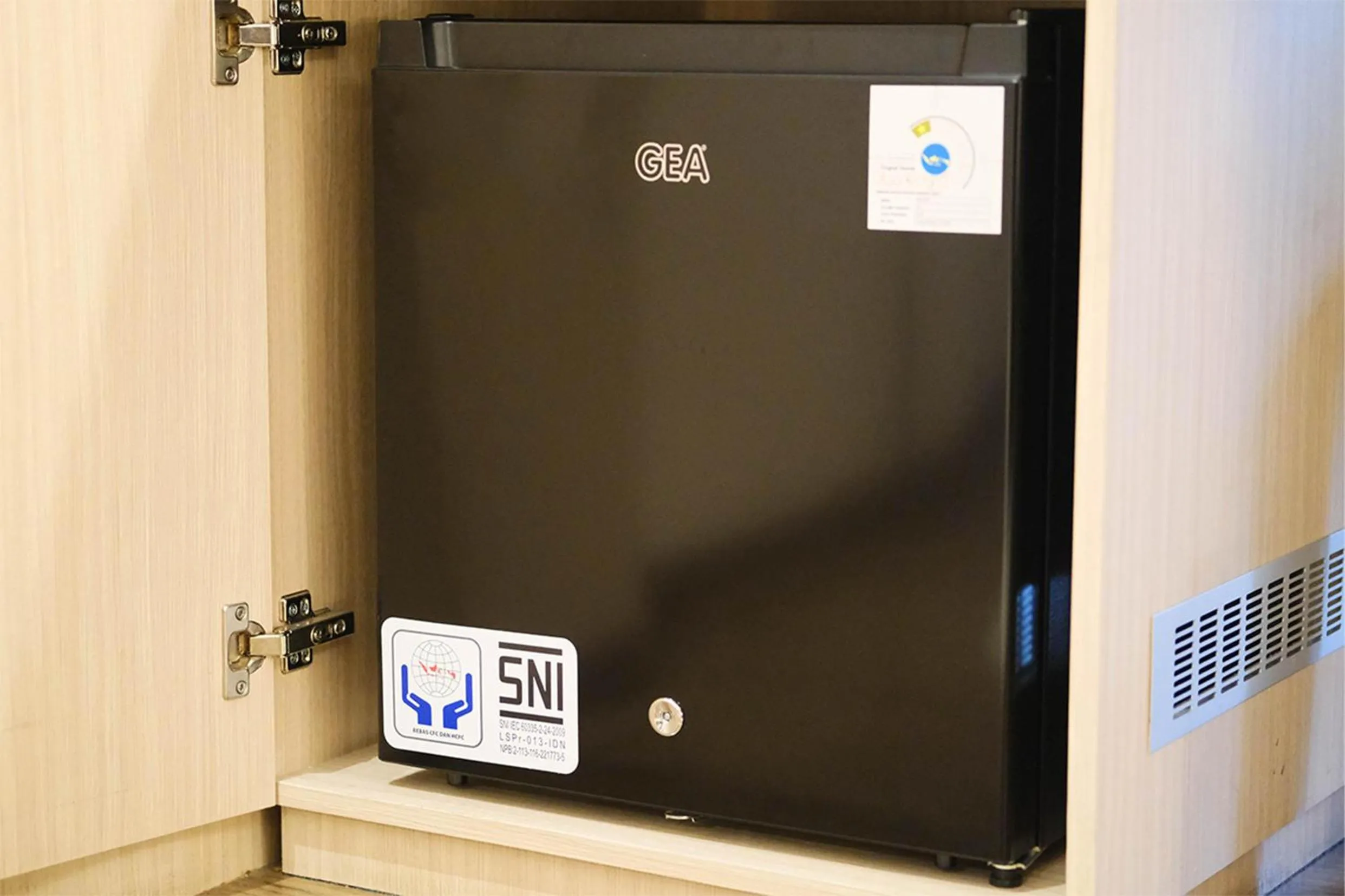 minibar in The Manohara Hotel Yogyakarta