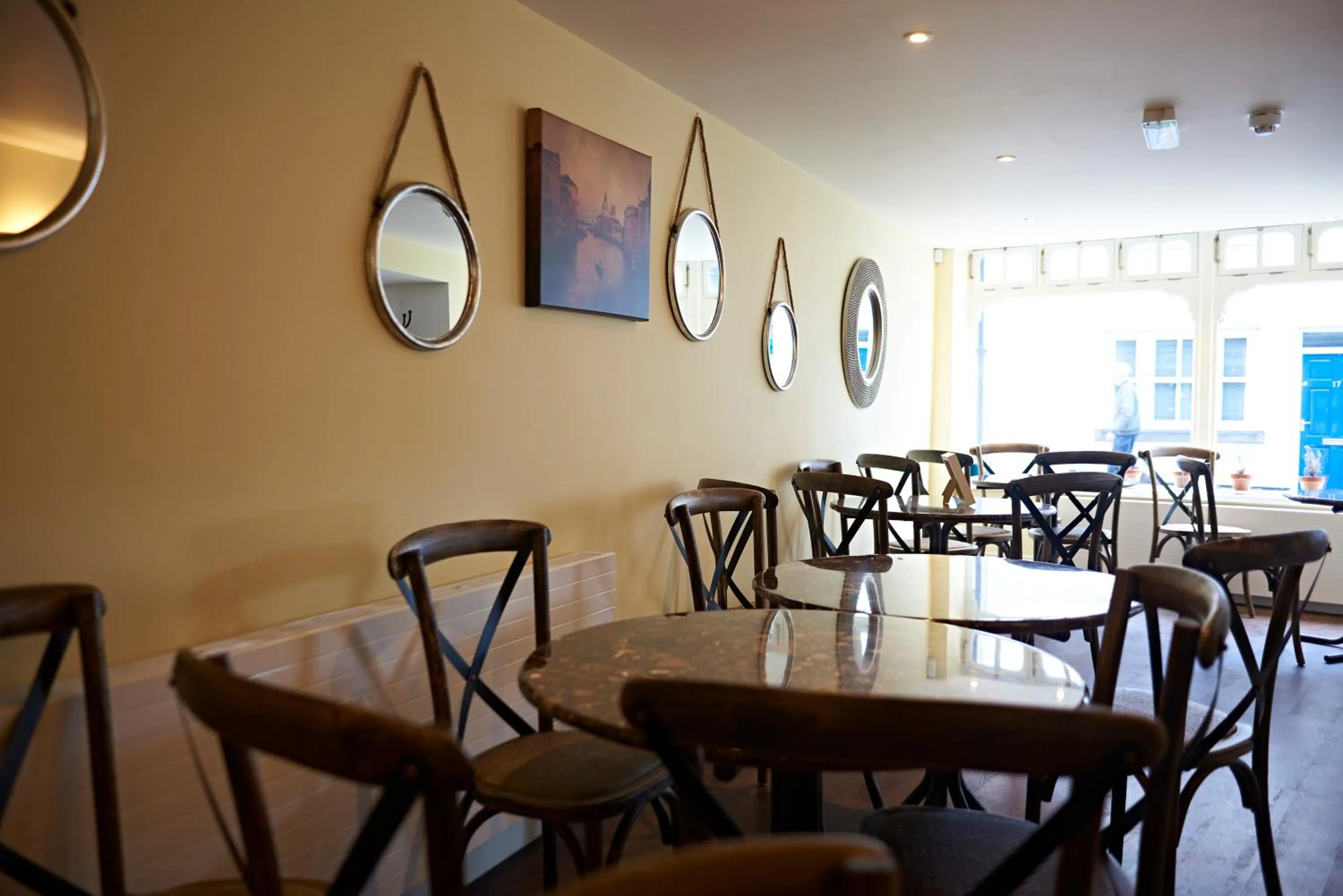 Dining area in Valentino s Restaurant with Rooms