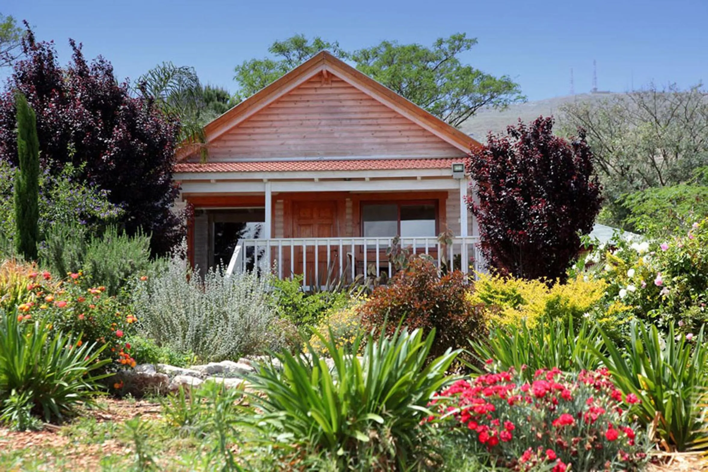 Facade/entrance in The Beautiful Cabins