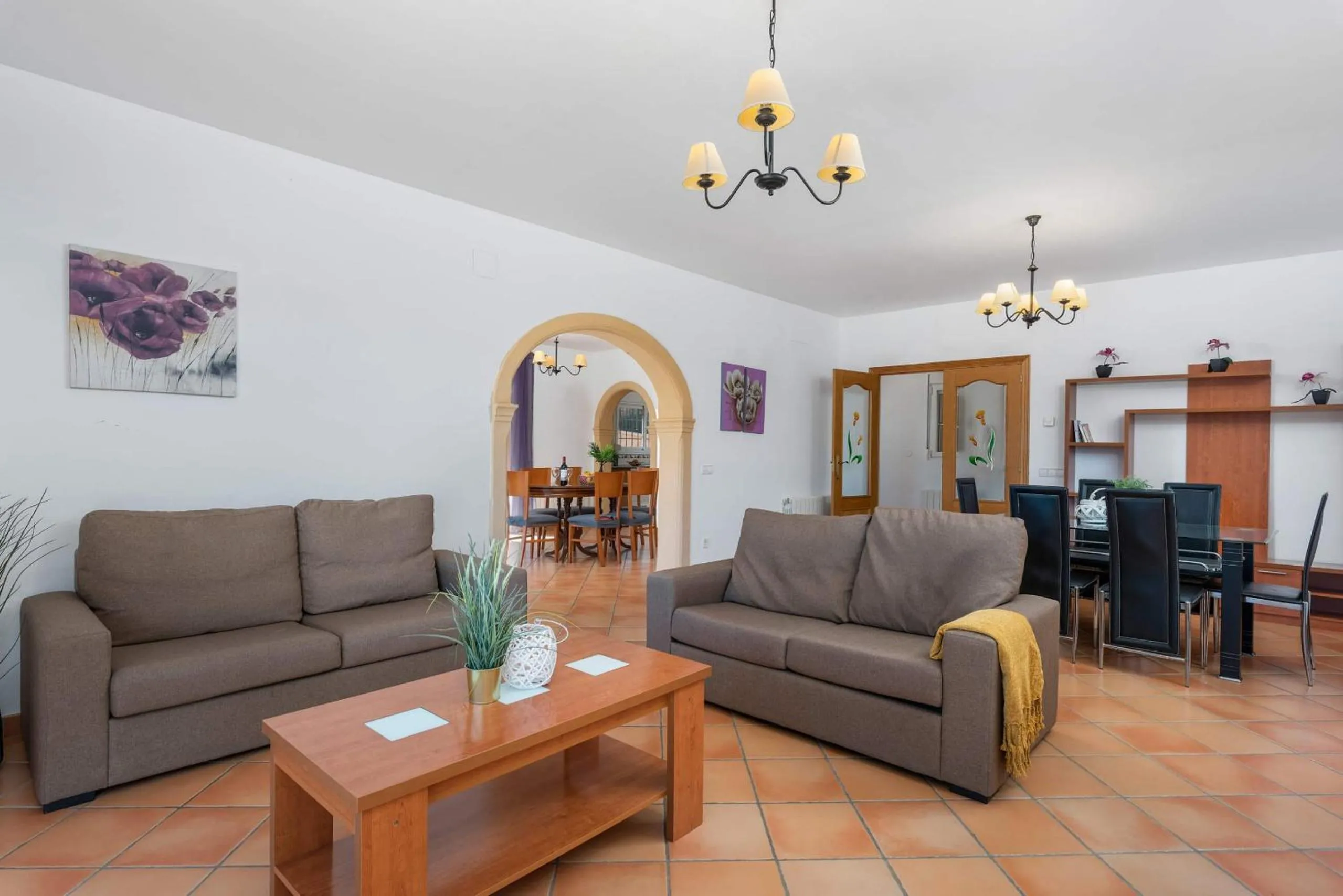 Communal lounge/ TV room in Villa Amanda - PlusHolidays