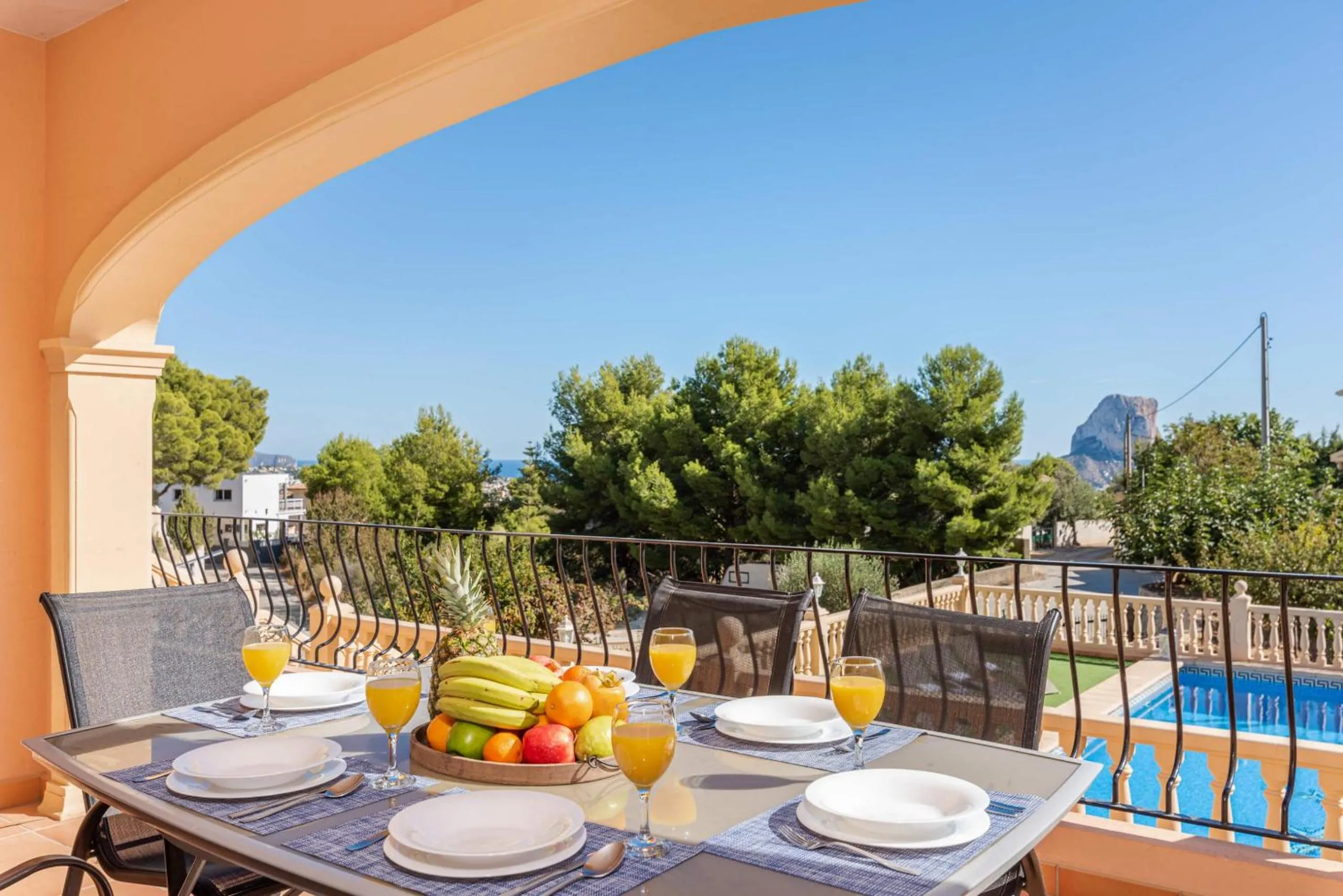 Balcony/Terrace in Villa Amanda - PlusHolidays
