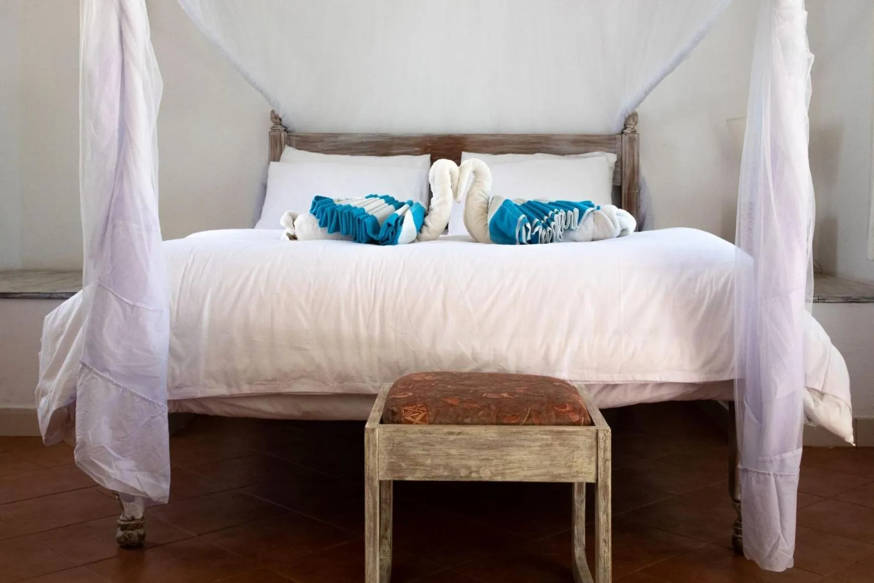 Bed in Flamboyant Diani Beach