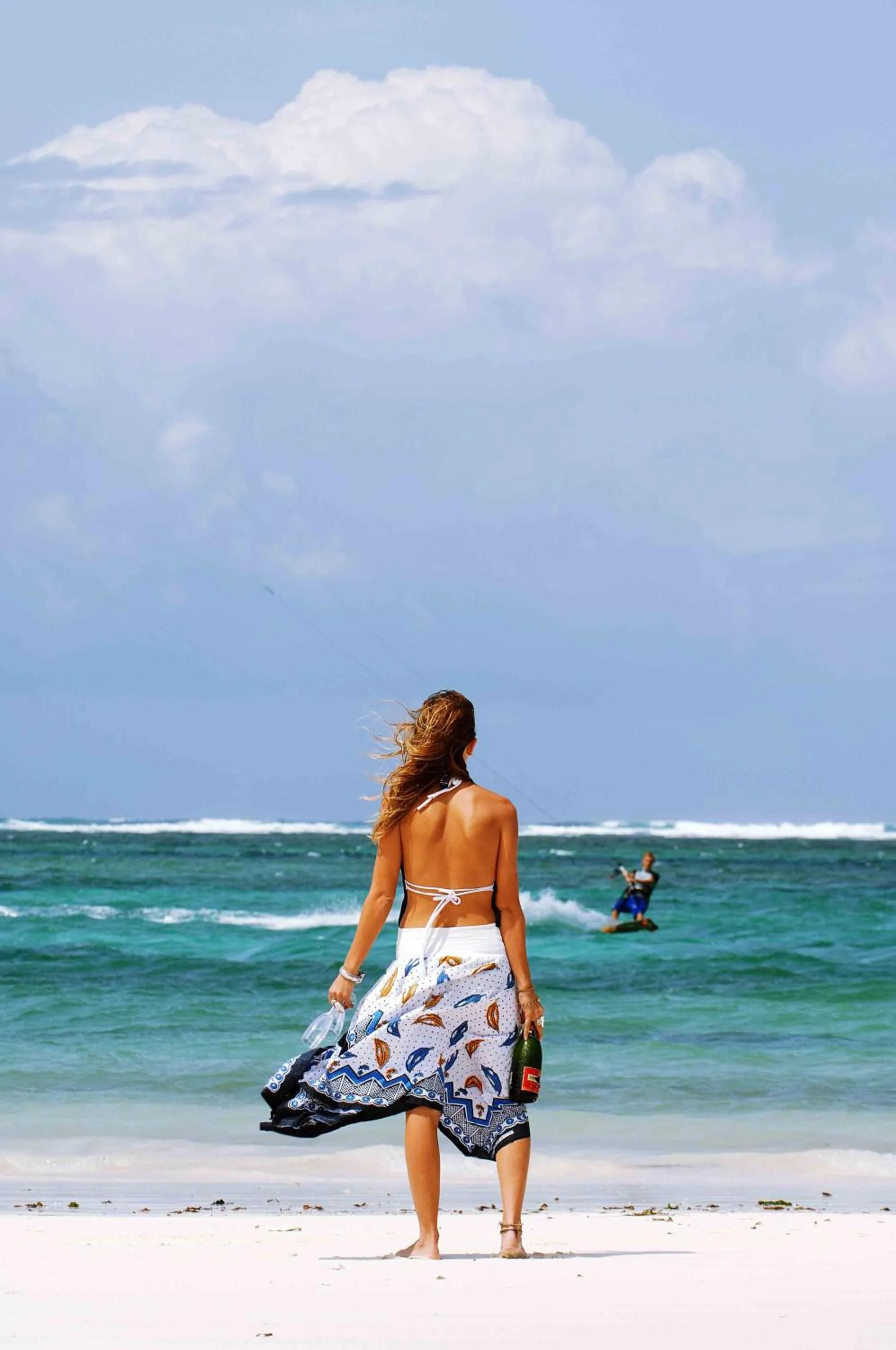 Beach in Flamboyant Diani Beach