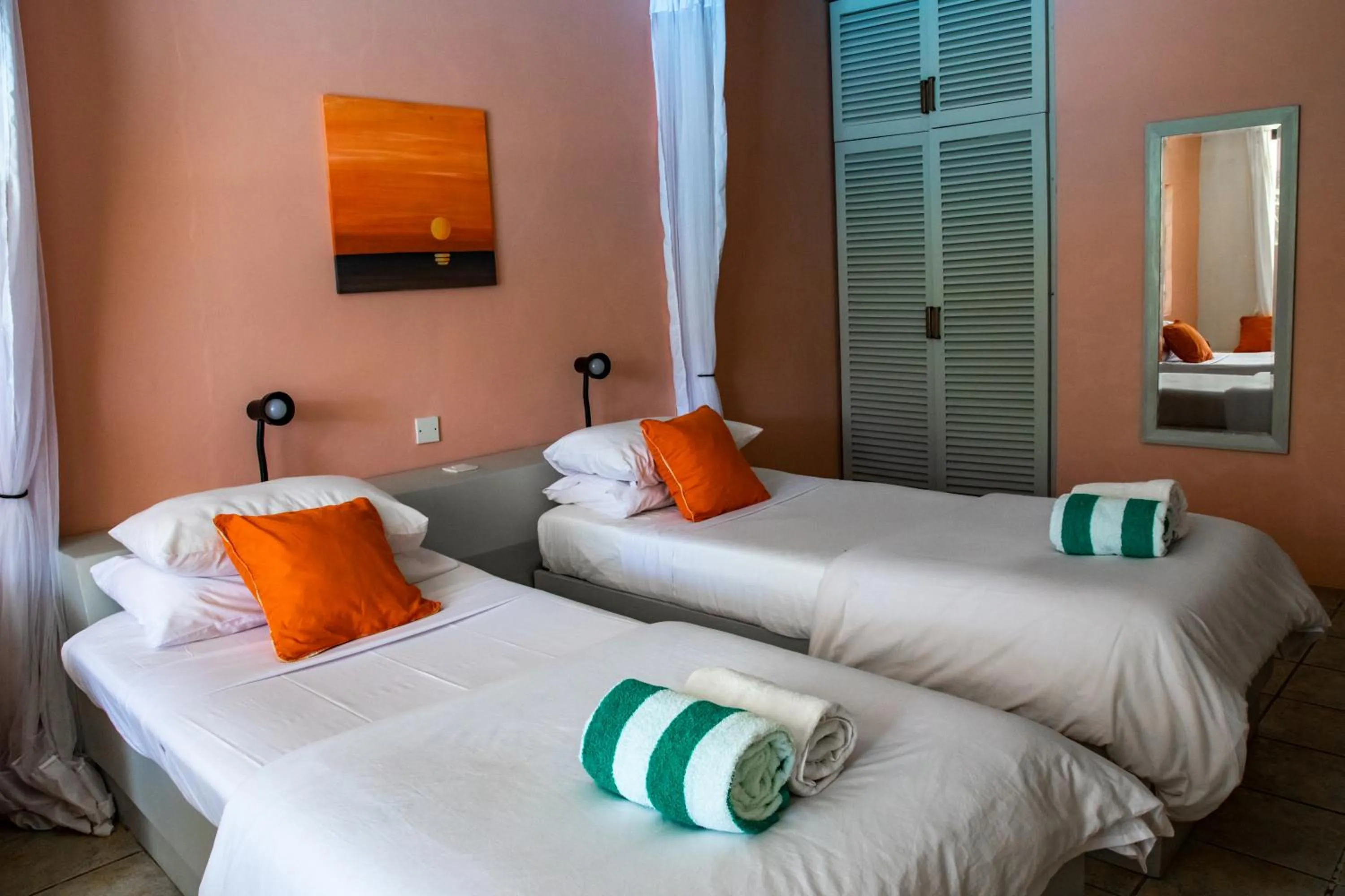 Bed in Flamboyant Diani Beach