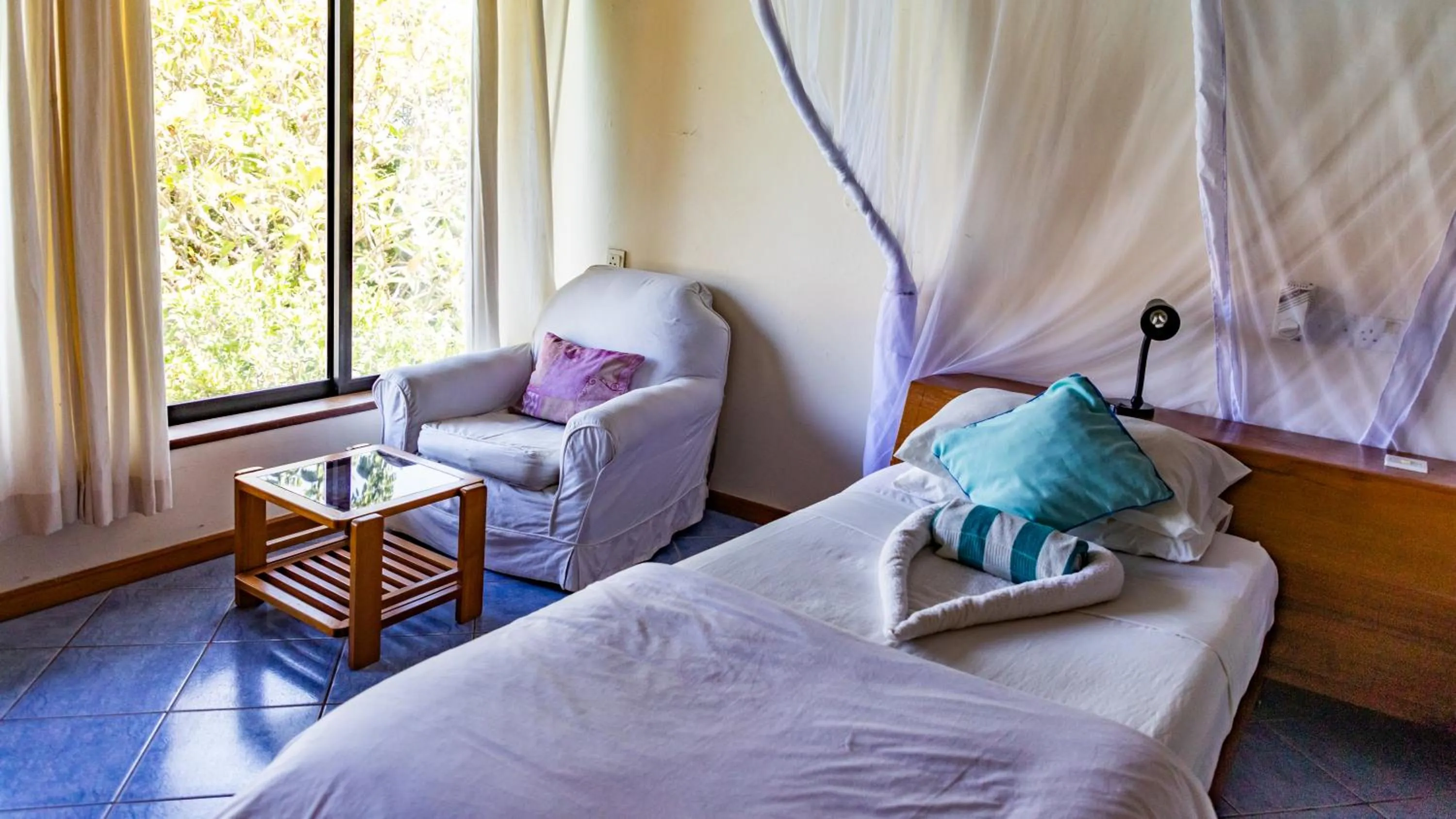 Bed in Flamboyant Diani Beach