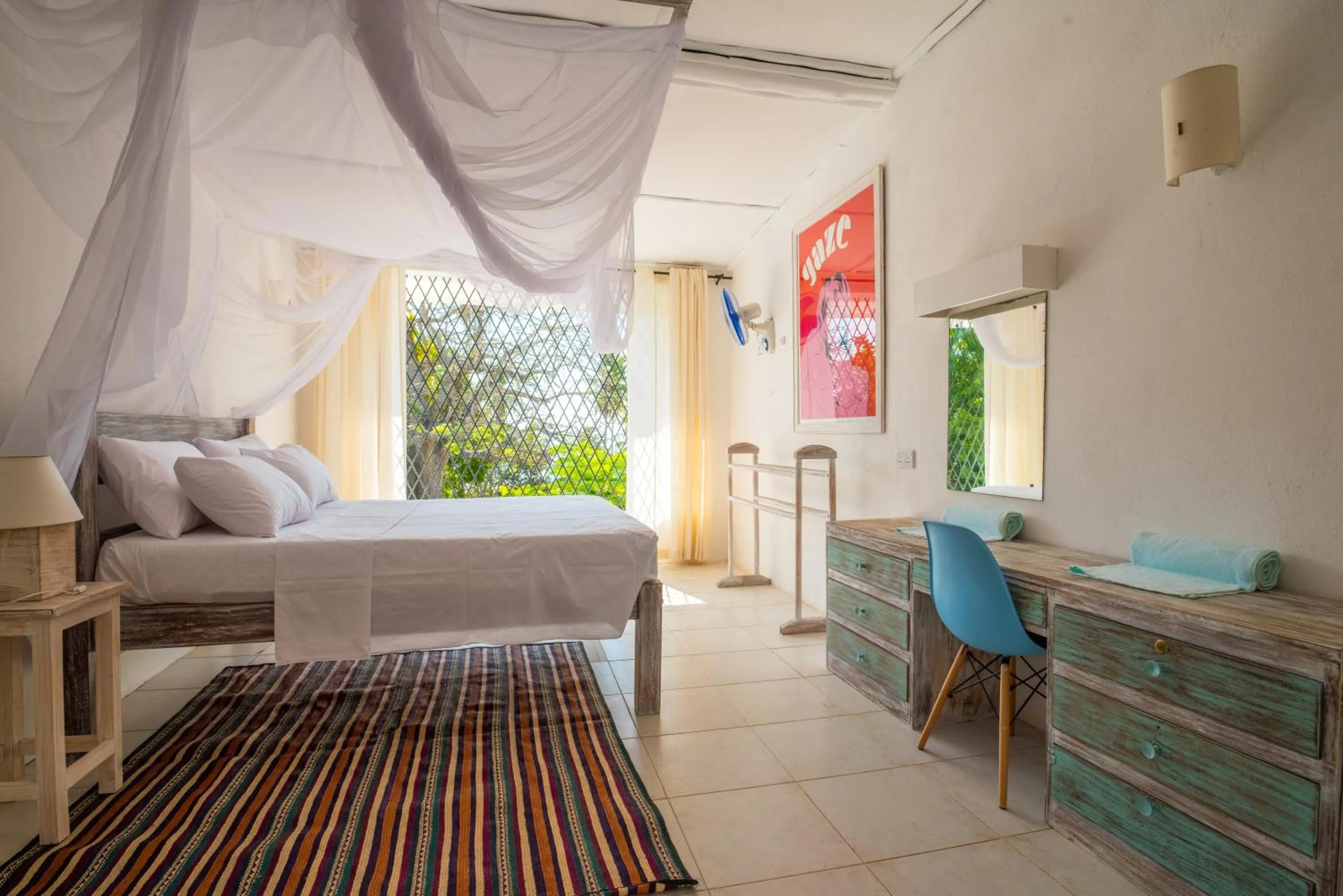 Bed in Flamboyant Diani Beach