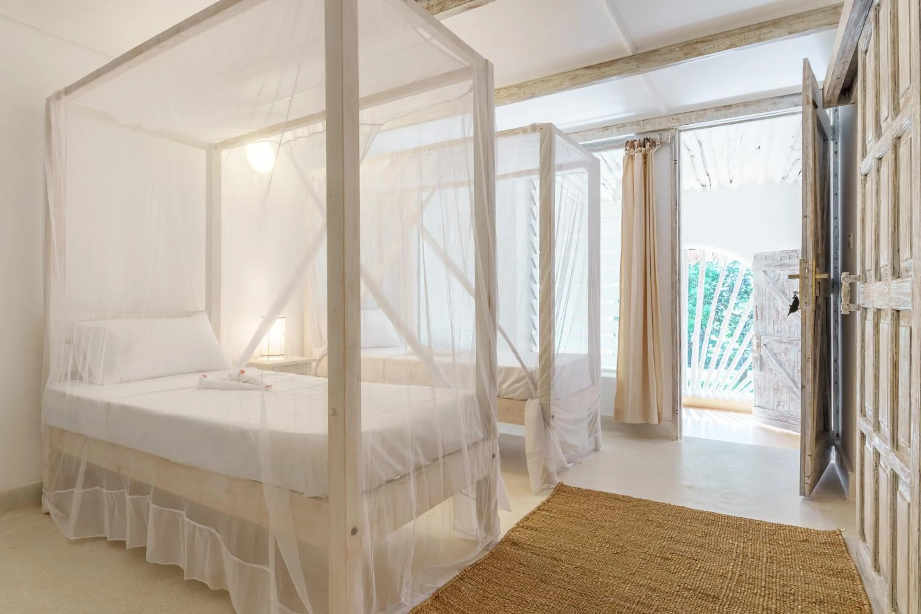 Bed in Flamboyant Diani Beach