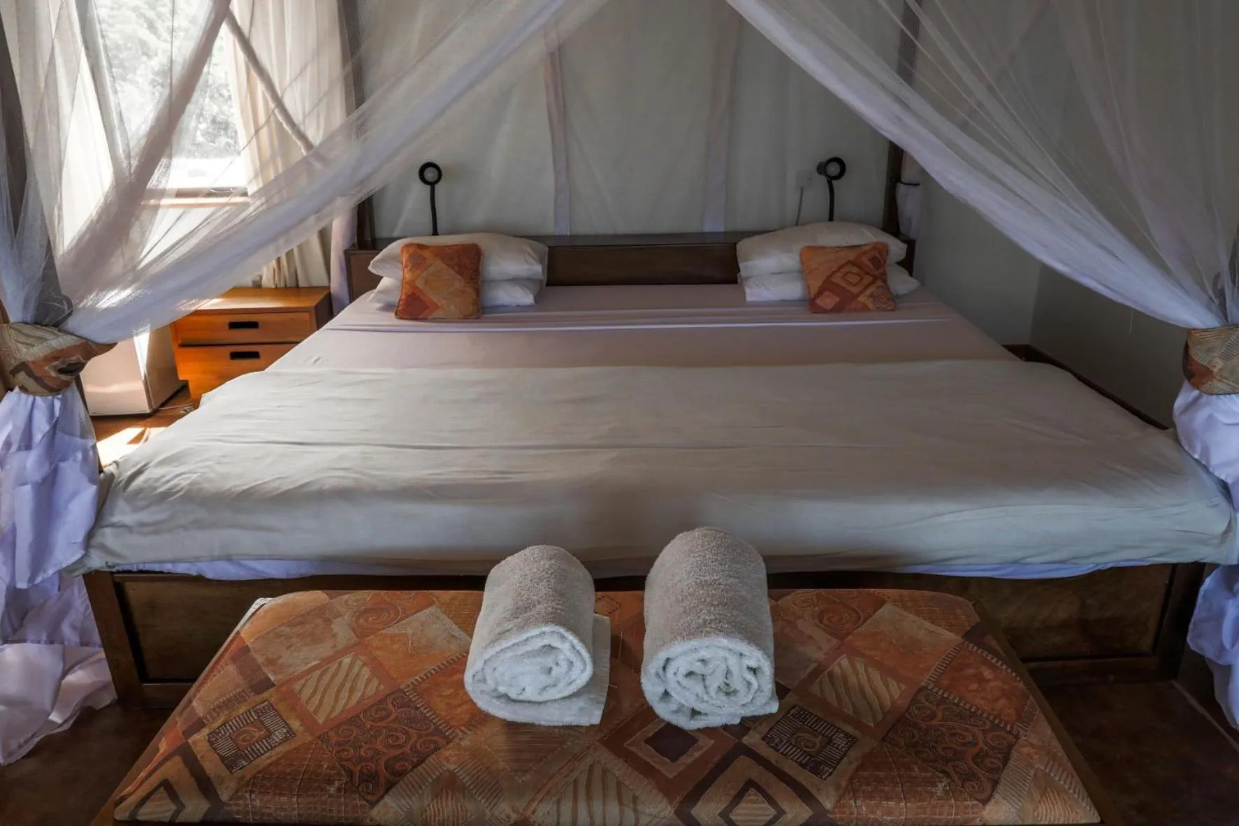 Bed in Flamboyant Diani Beach
