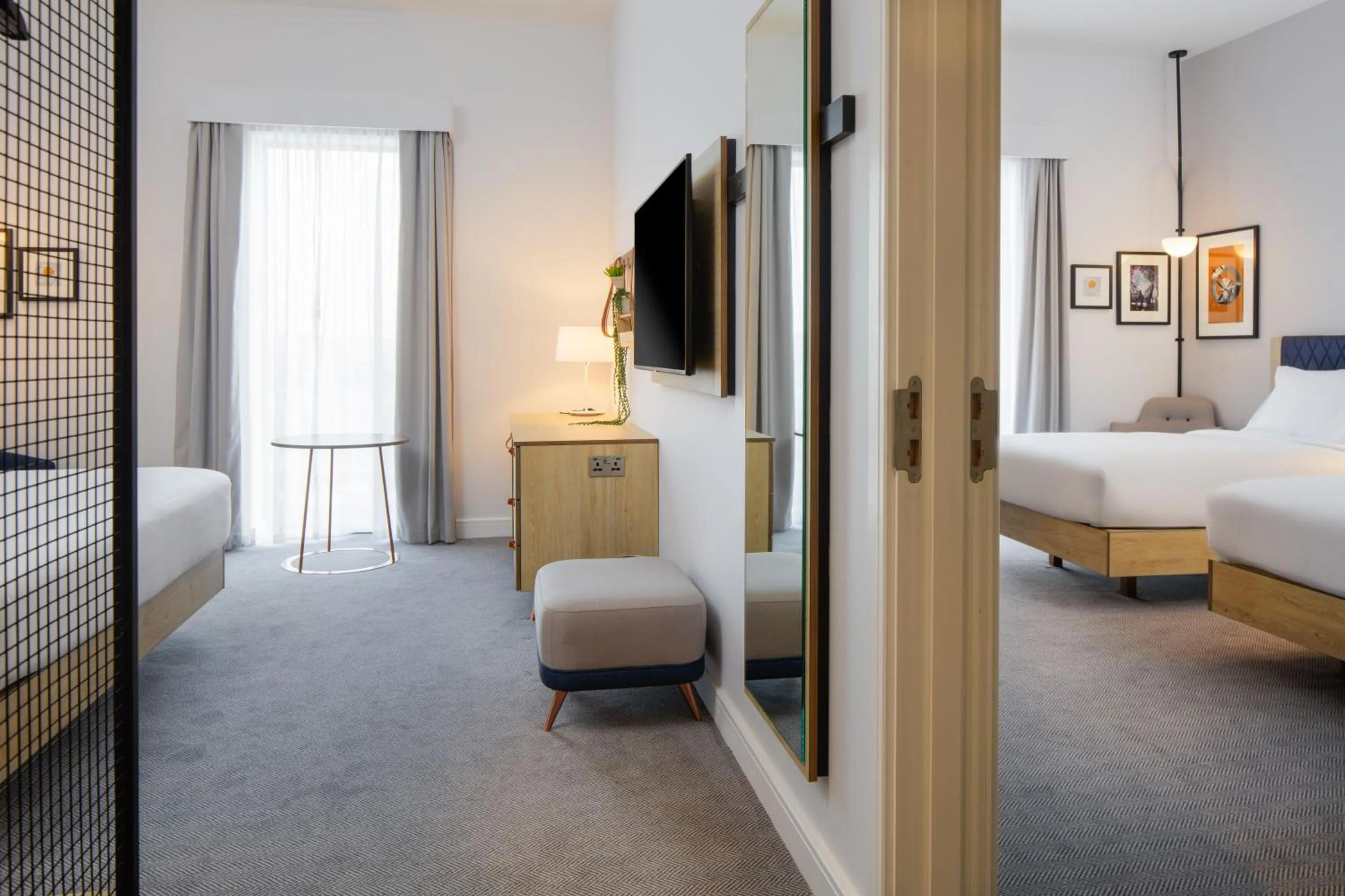 Bed in Hilton Garden Inn Stoke On Trent