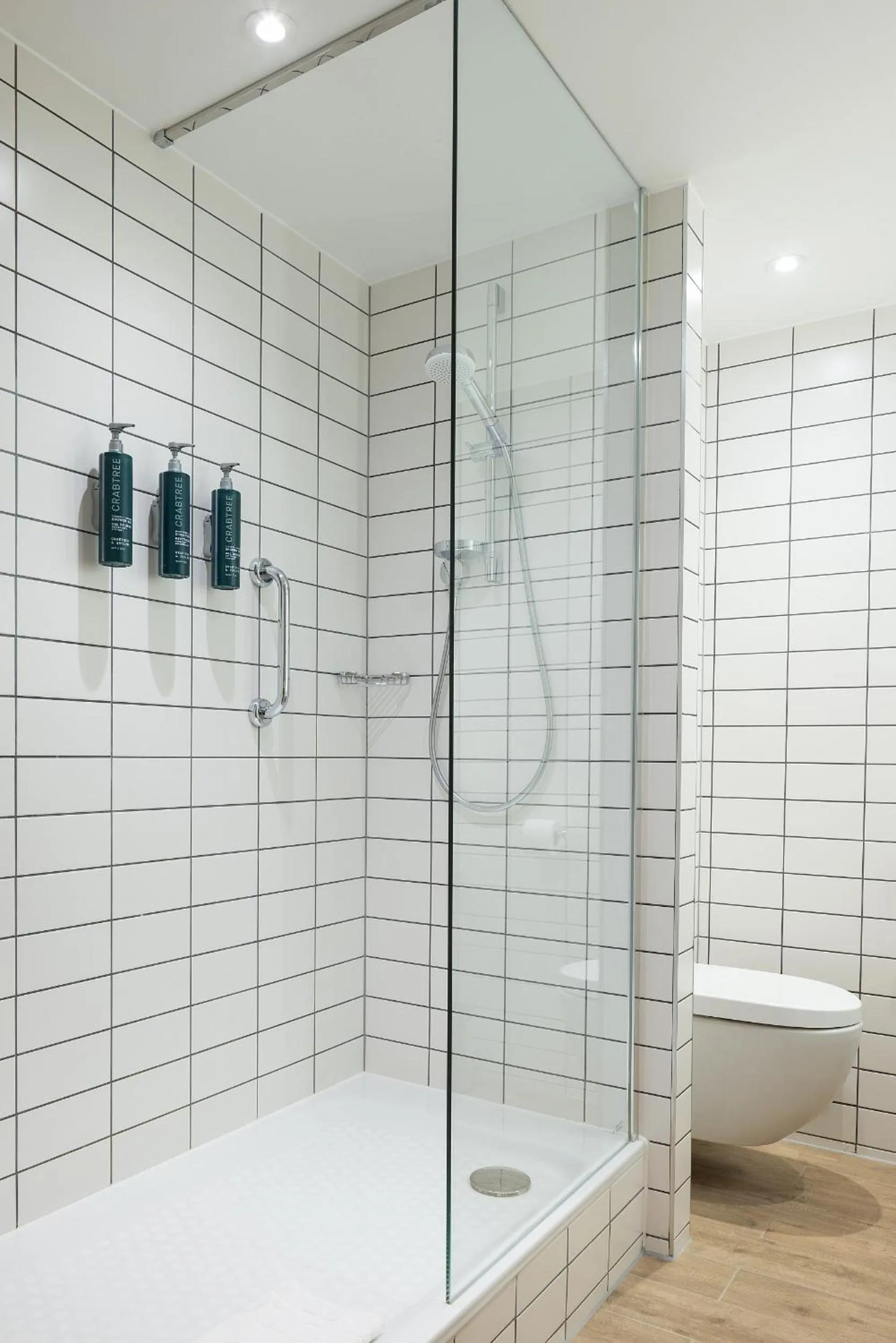 Shower in Hilton Garden Inn Stoke On Trent
