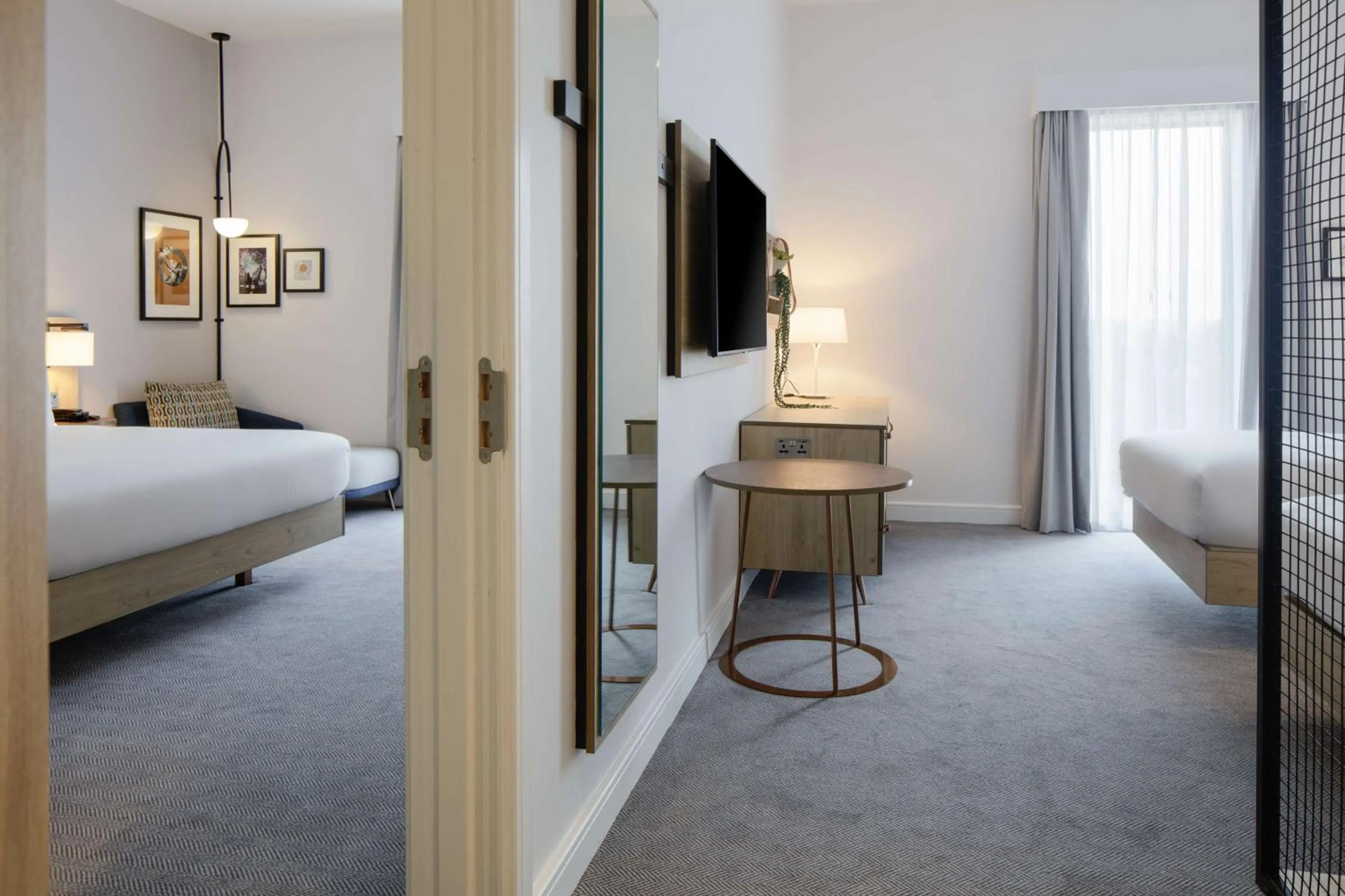 Bed in Hilton Garden Inn Stoke On Trent