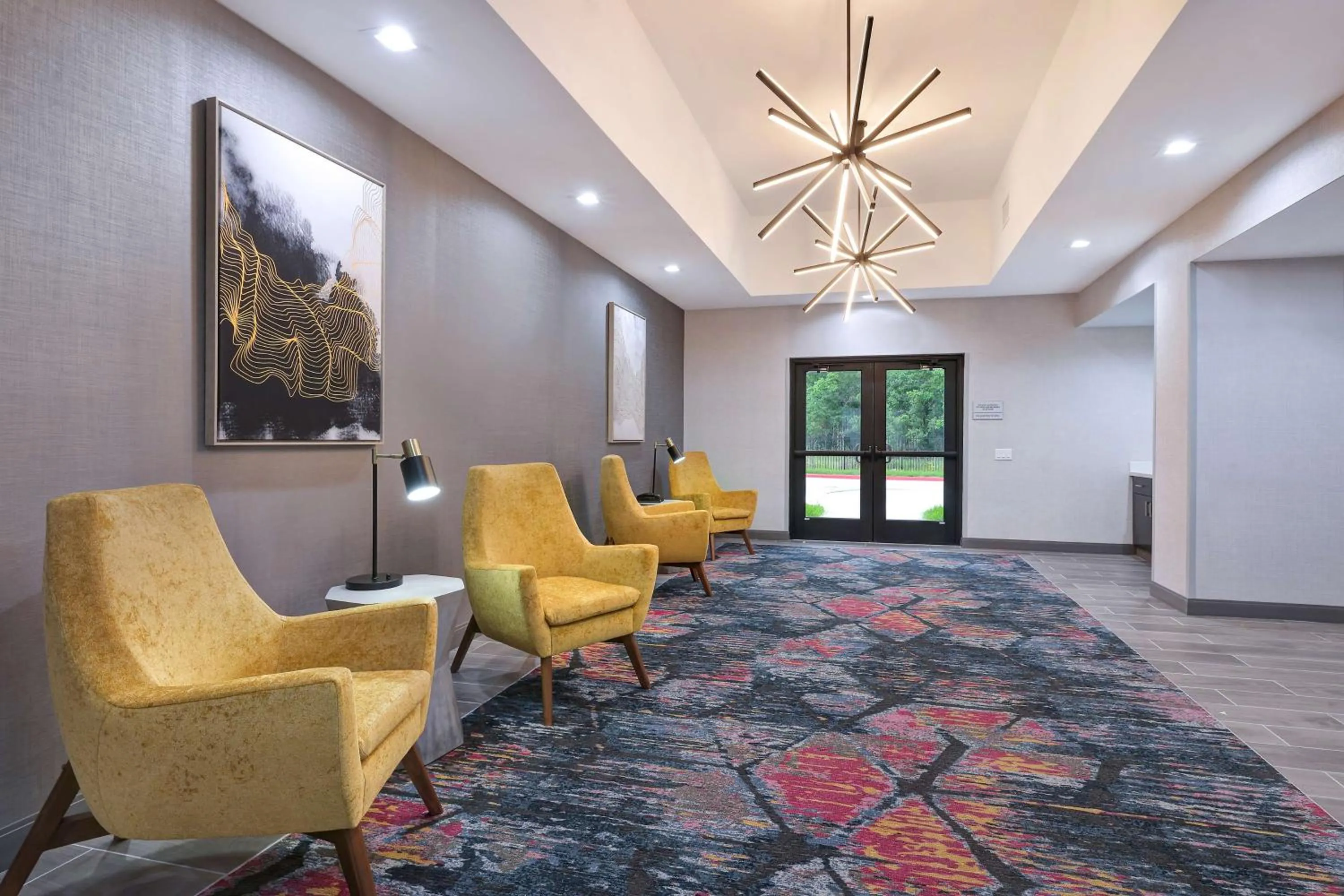 Lobby or reception in Hampton Inn & Suites Houston East Beltway 8, Tx