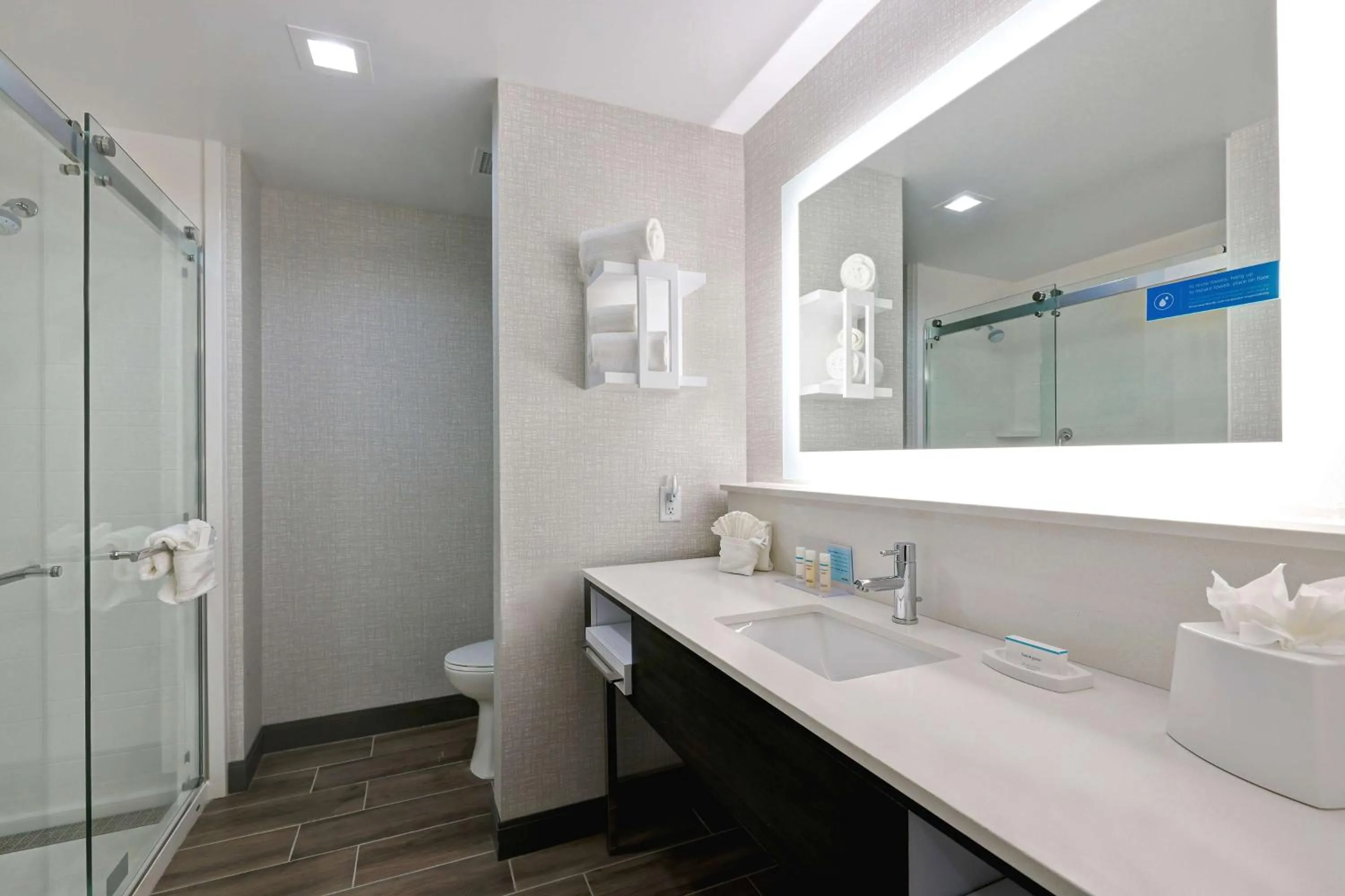Bathroom in Hampton Inn & Suites Houston East Beltway 8, Tx