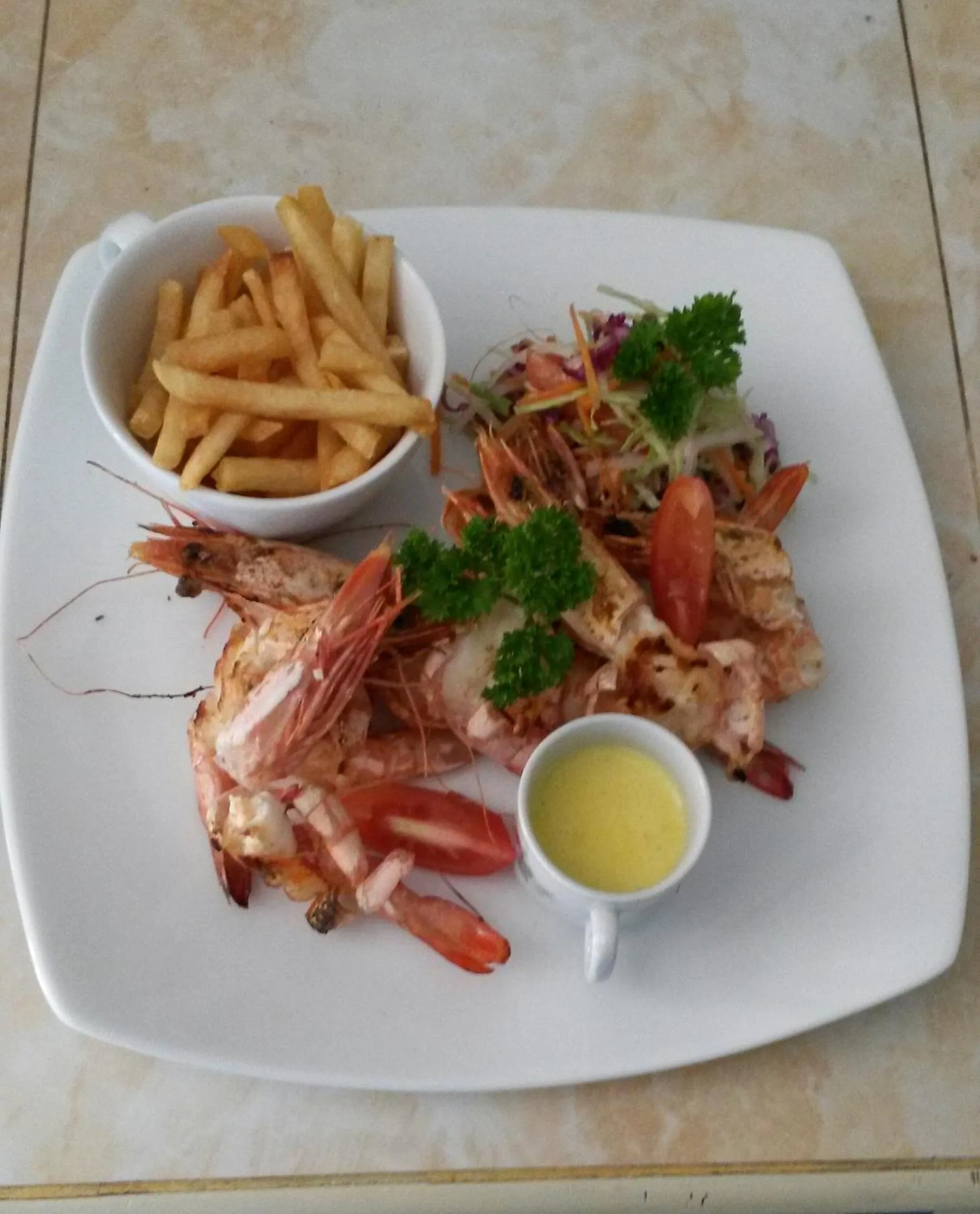 Food close-up in New Rani Inn