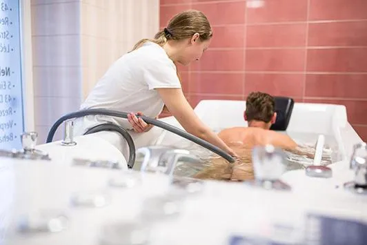 Spa and wellness centre/facilities in Savoy Spa & Kurhotel