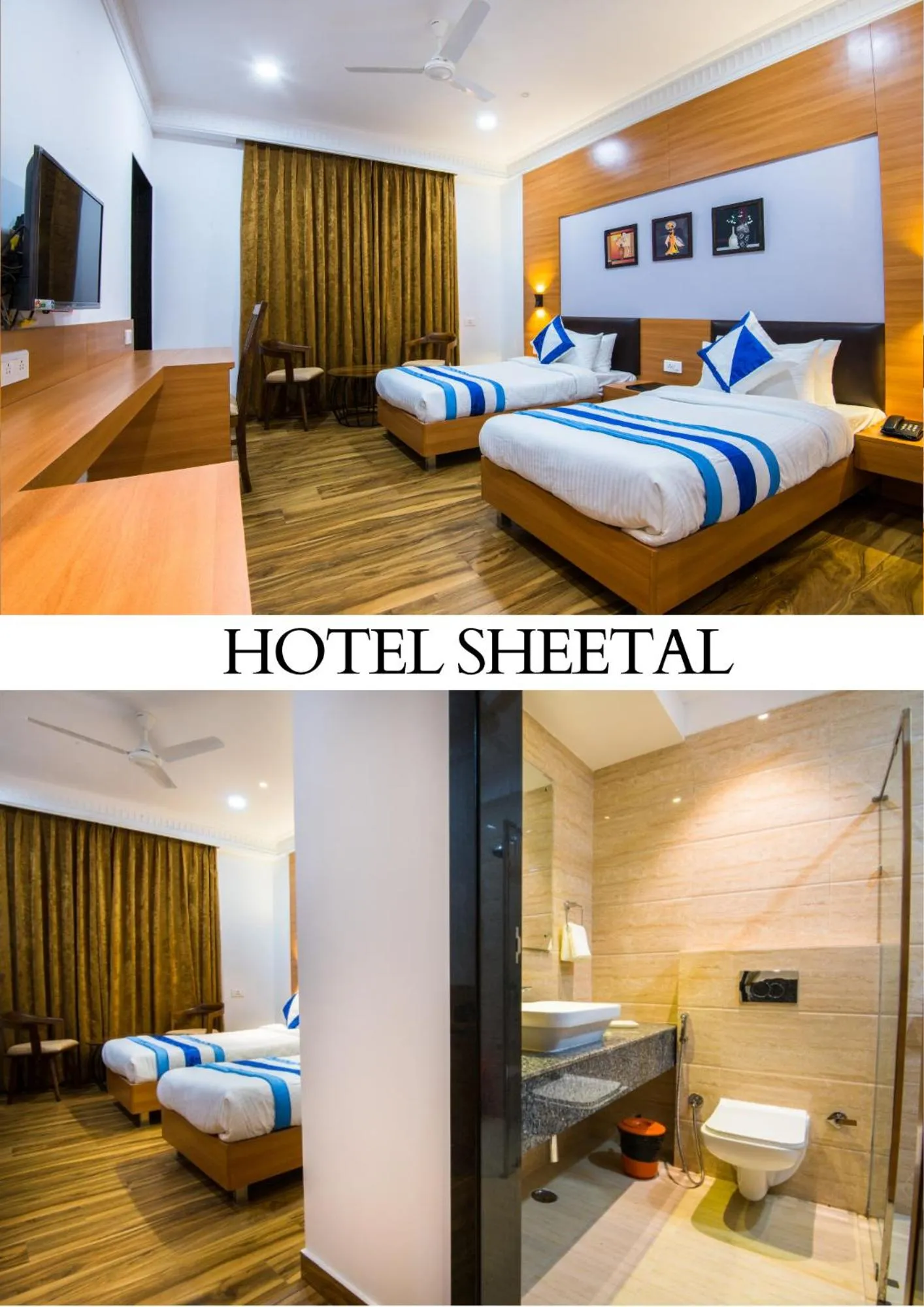 Photo of the whole room, Bed in Hotel Sheetal