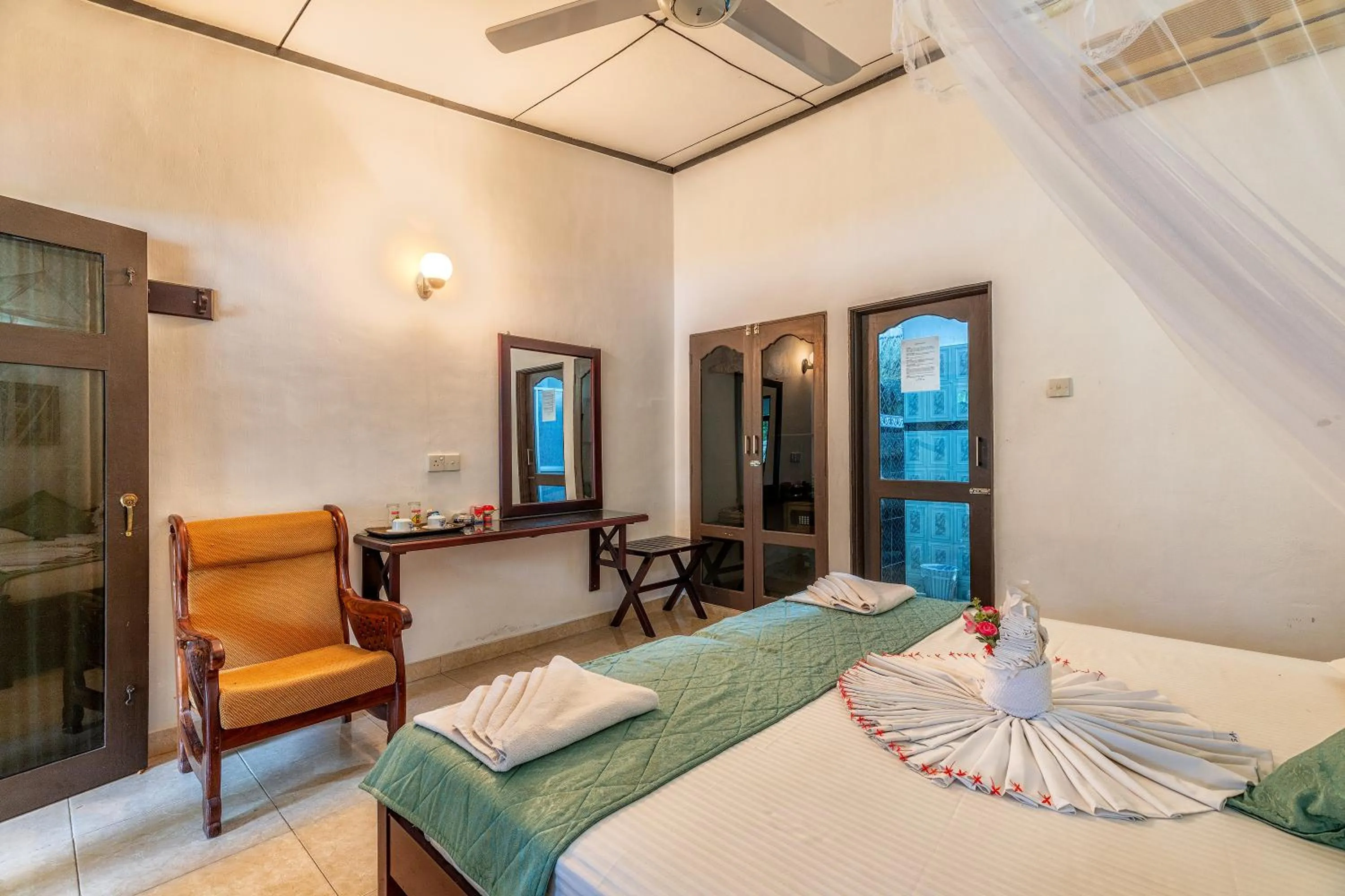 Photo of the whole room, Bed in Sagarika Beach Hotel